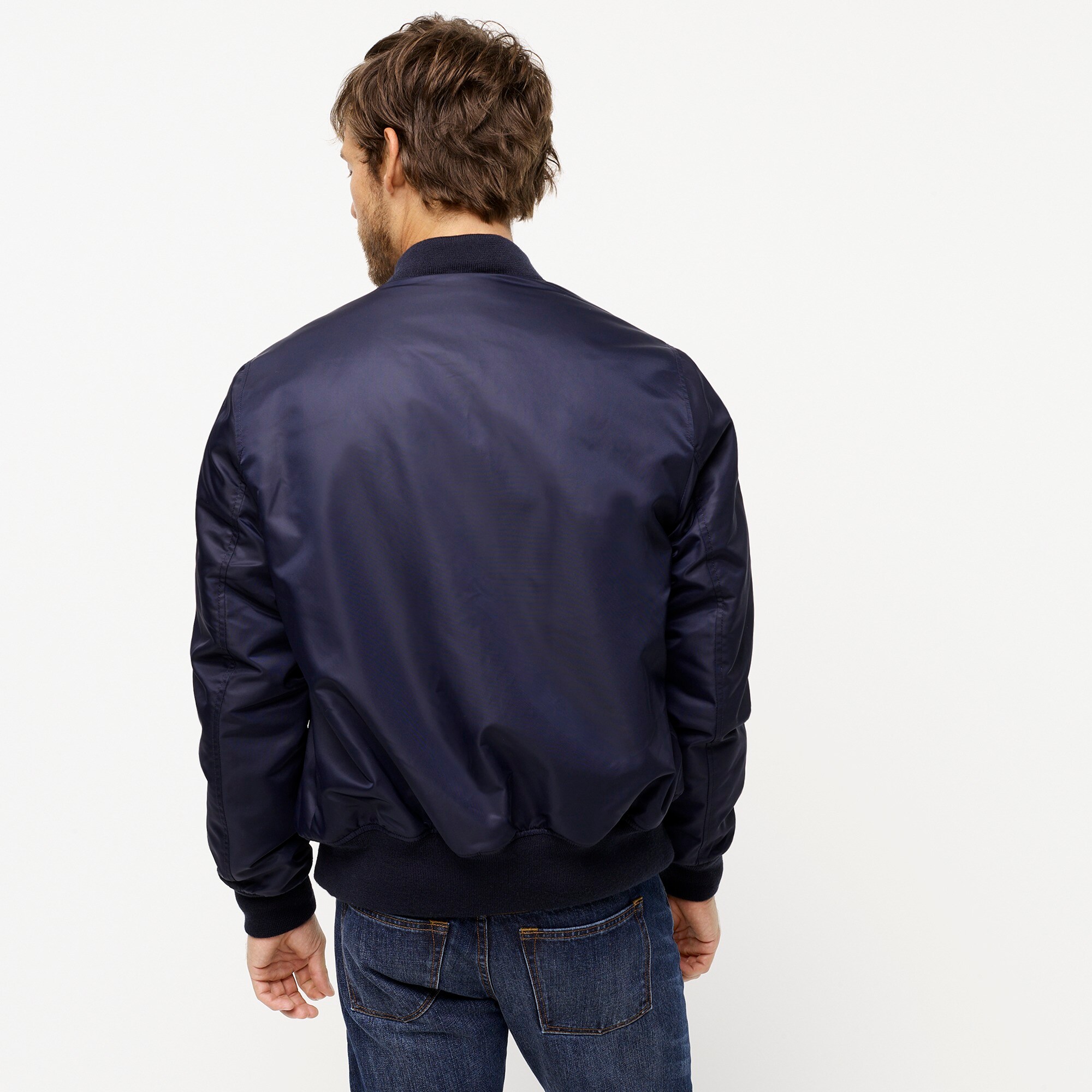 J Crew Wallace Barnes Flight Bomber Jacket