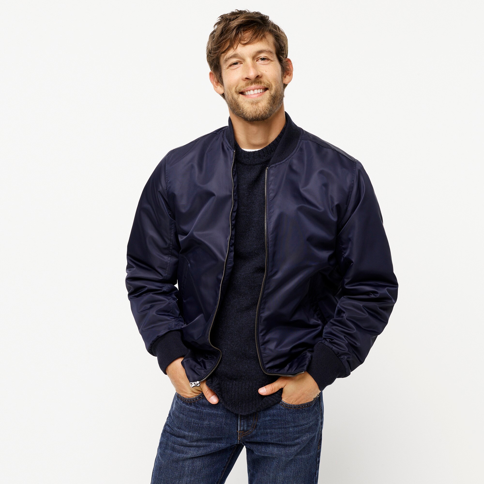 wallace and barnes flight bomber jacket
