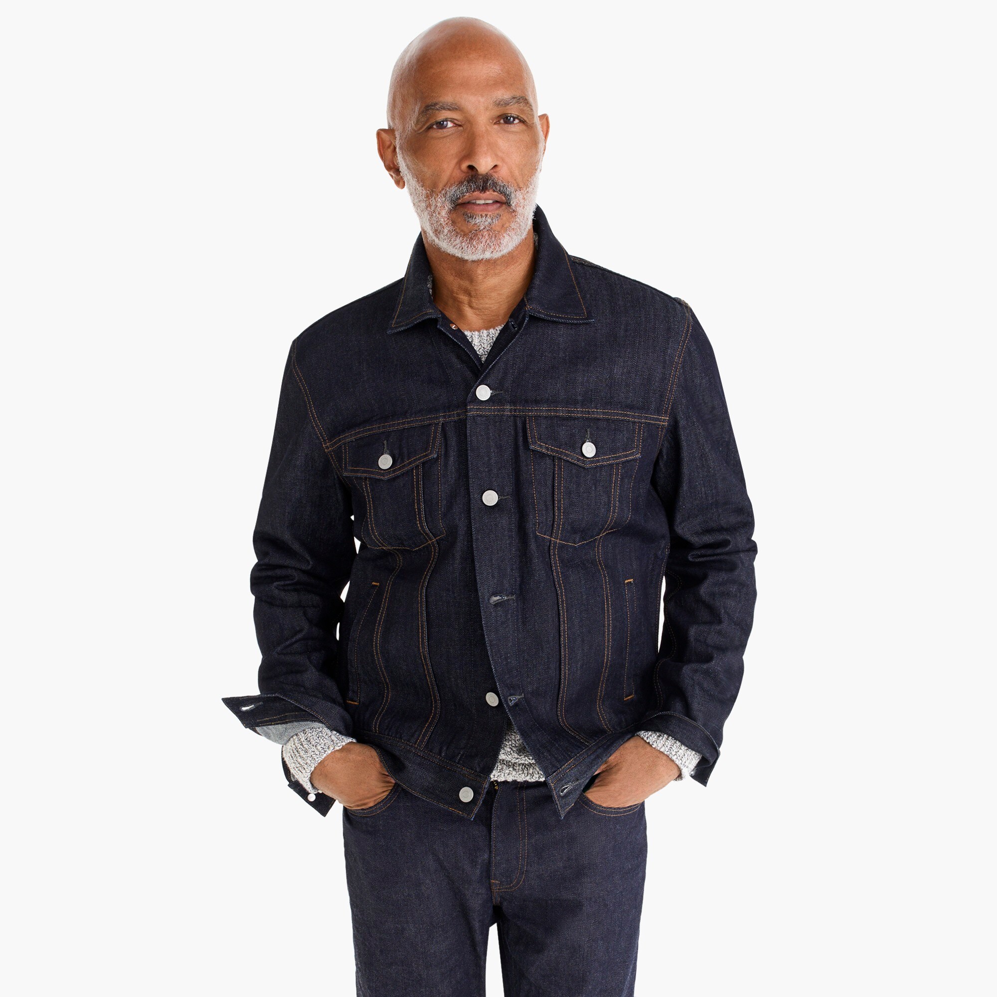 j crew denim jacket mens