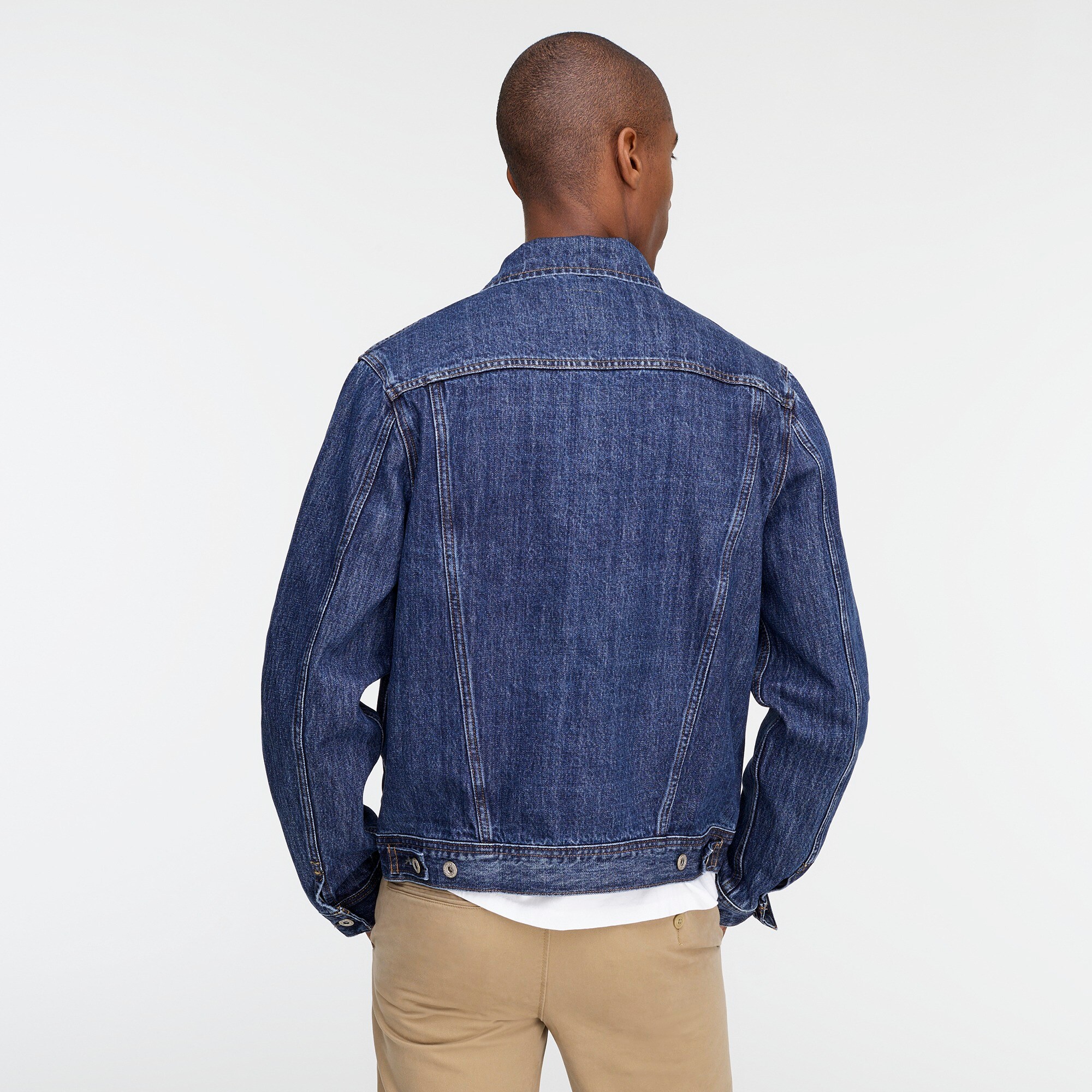 j crew jean jacket mens