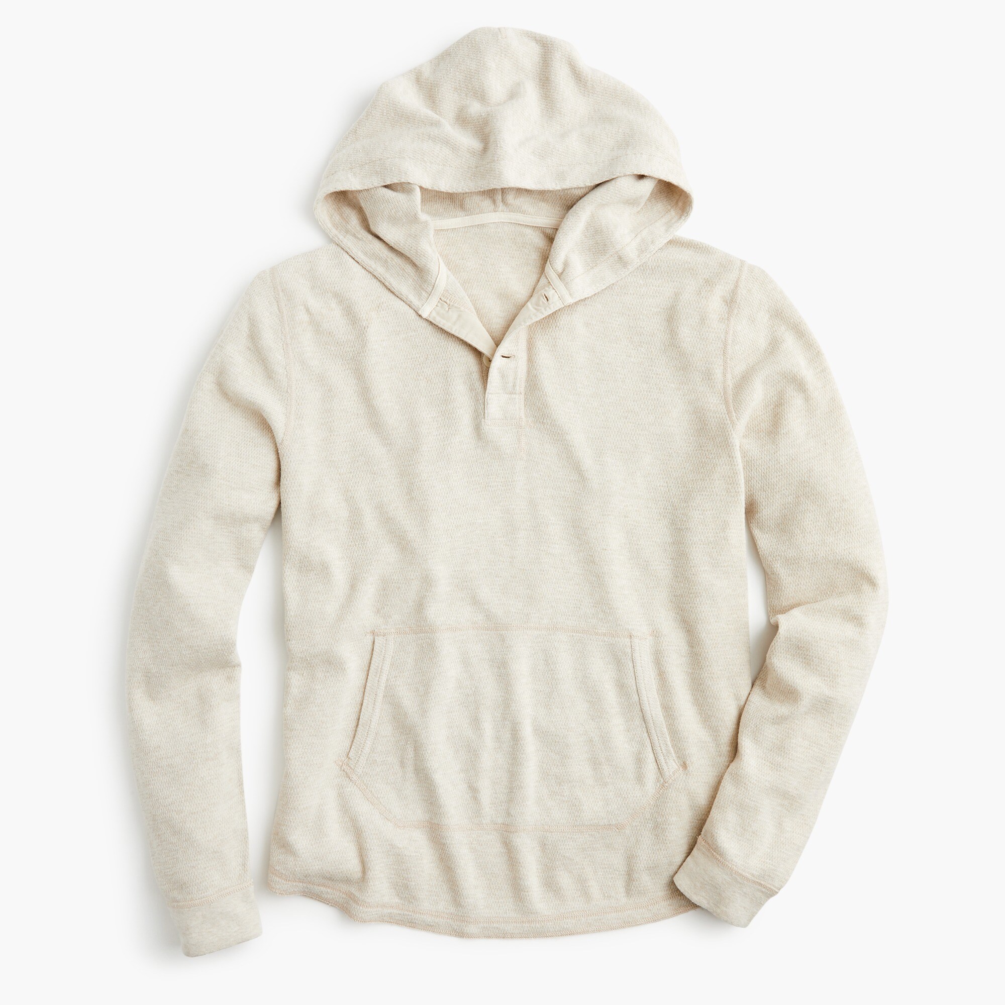 J crew henley hoodie 2025