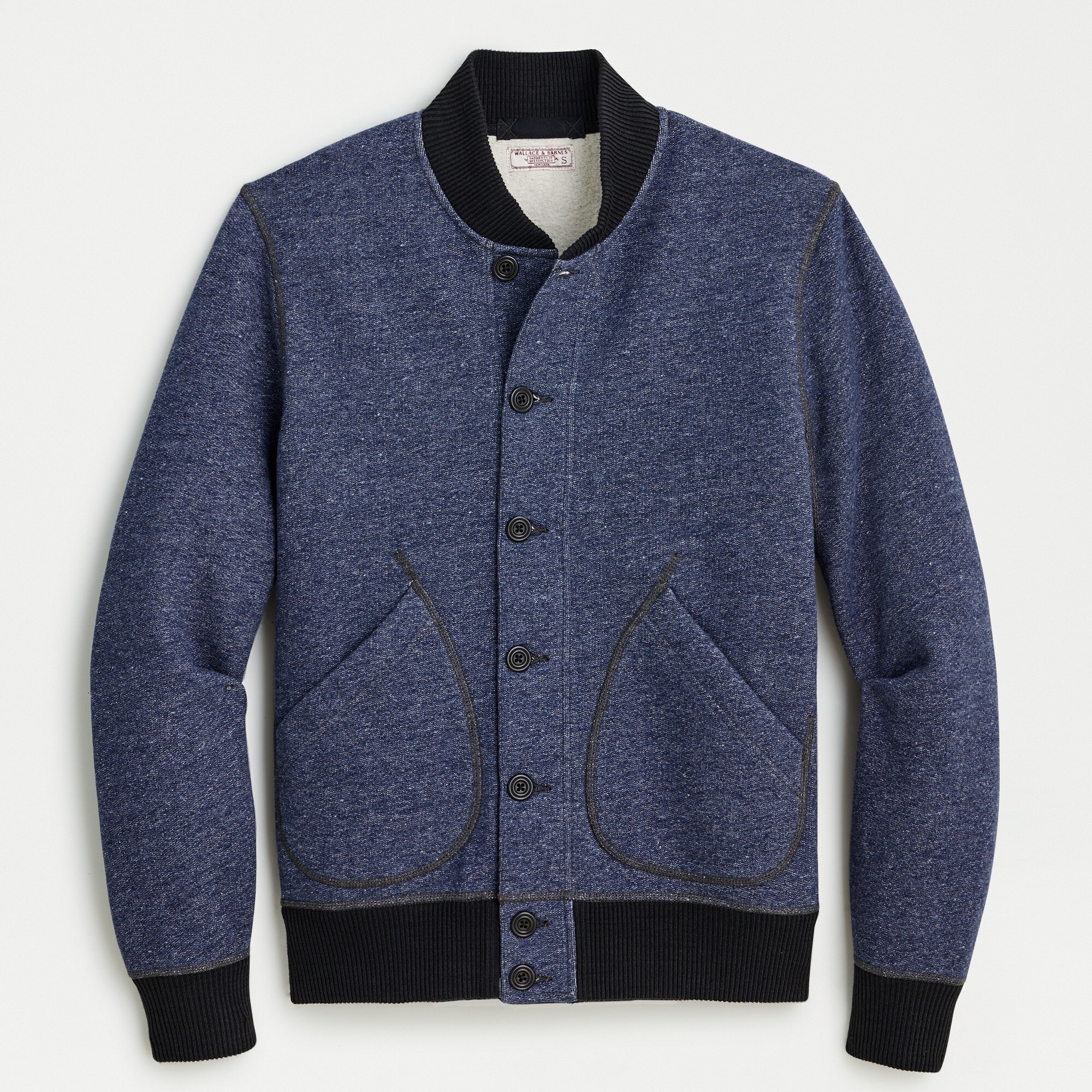 Wallace & Barnes fleece bomber jacket