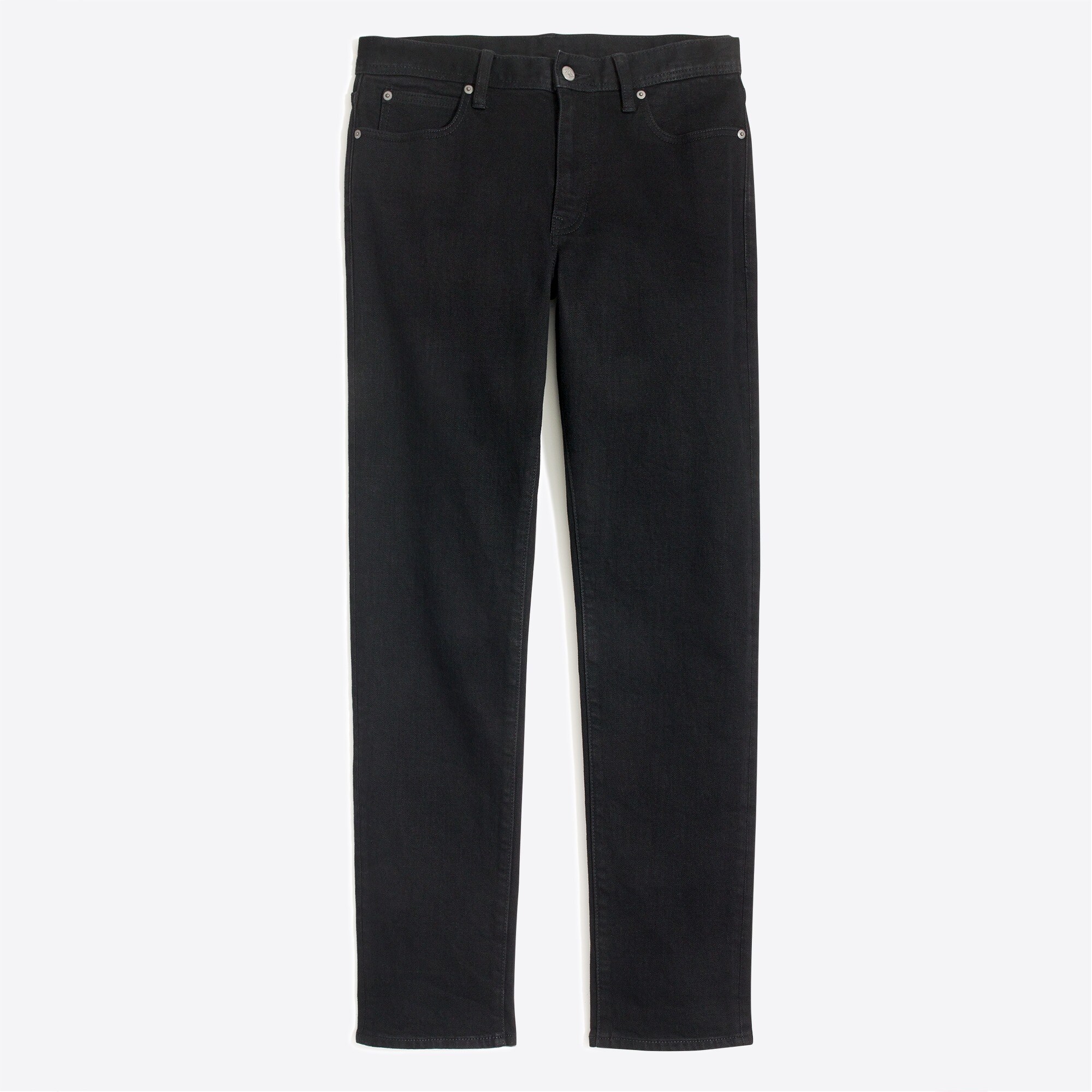 Straight-fit flex jean in shadow wash