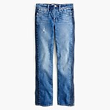 Vintage straight jean in two-tone denim