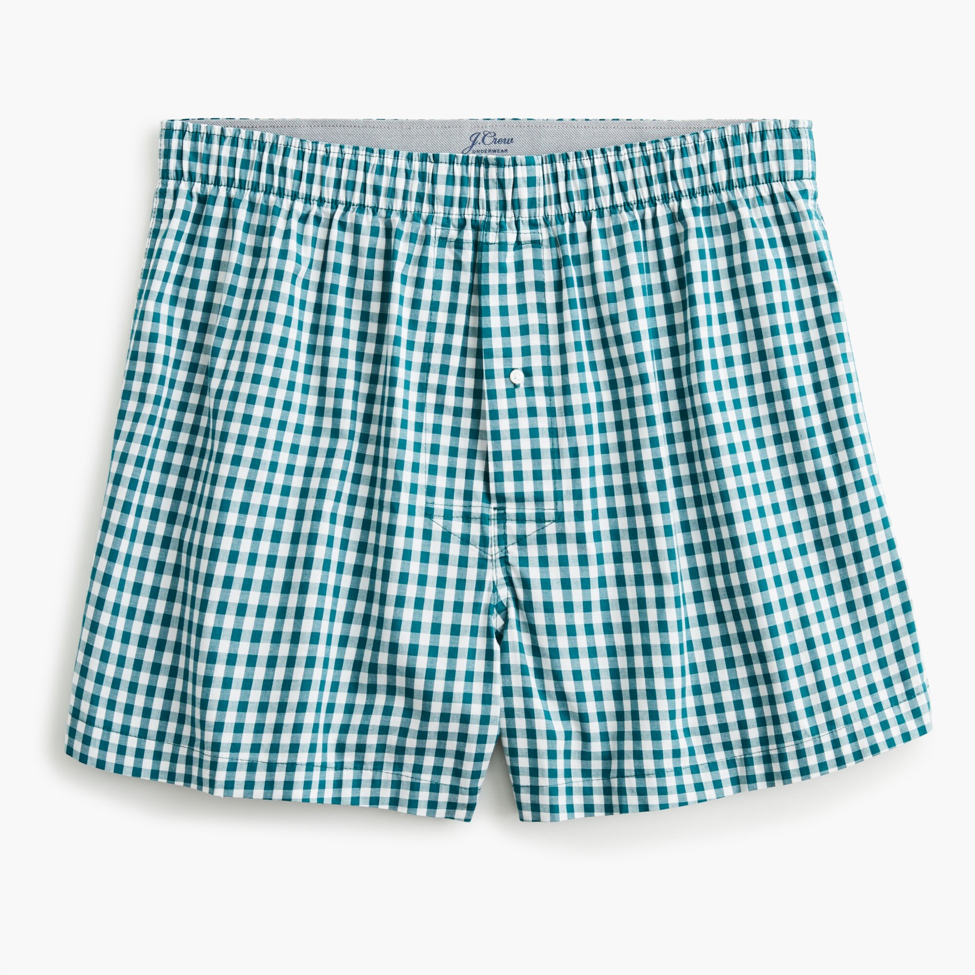 Stretch Red Gingham Boxers For Men | J.Crew