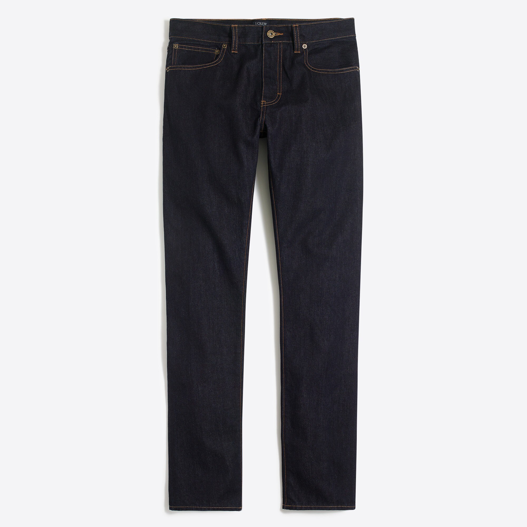 Slim-fit selvedge jean in dark wash