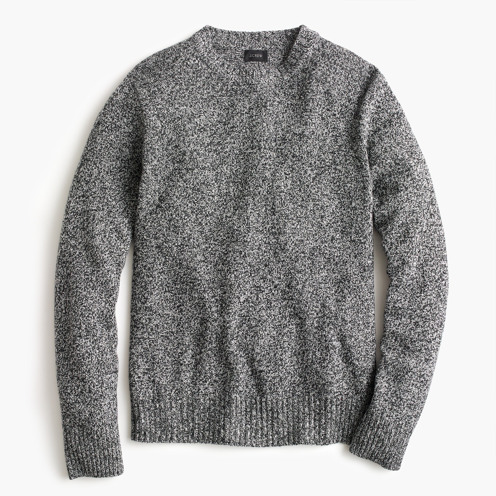 J.Crew: Rugged Merino Wool Heather Crewneck Sweater