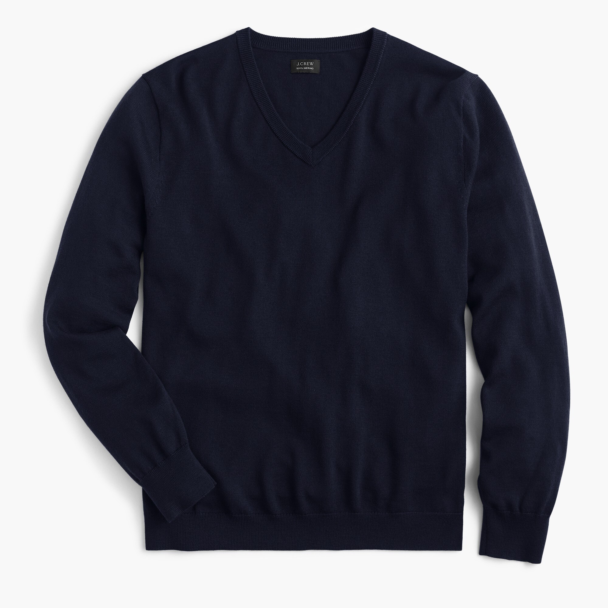 Merino wool V-neck sweater