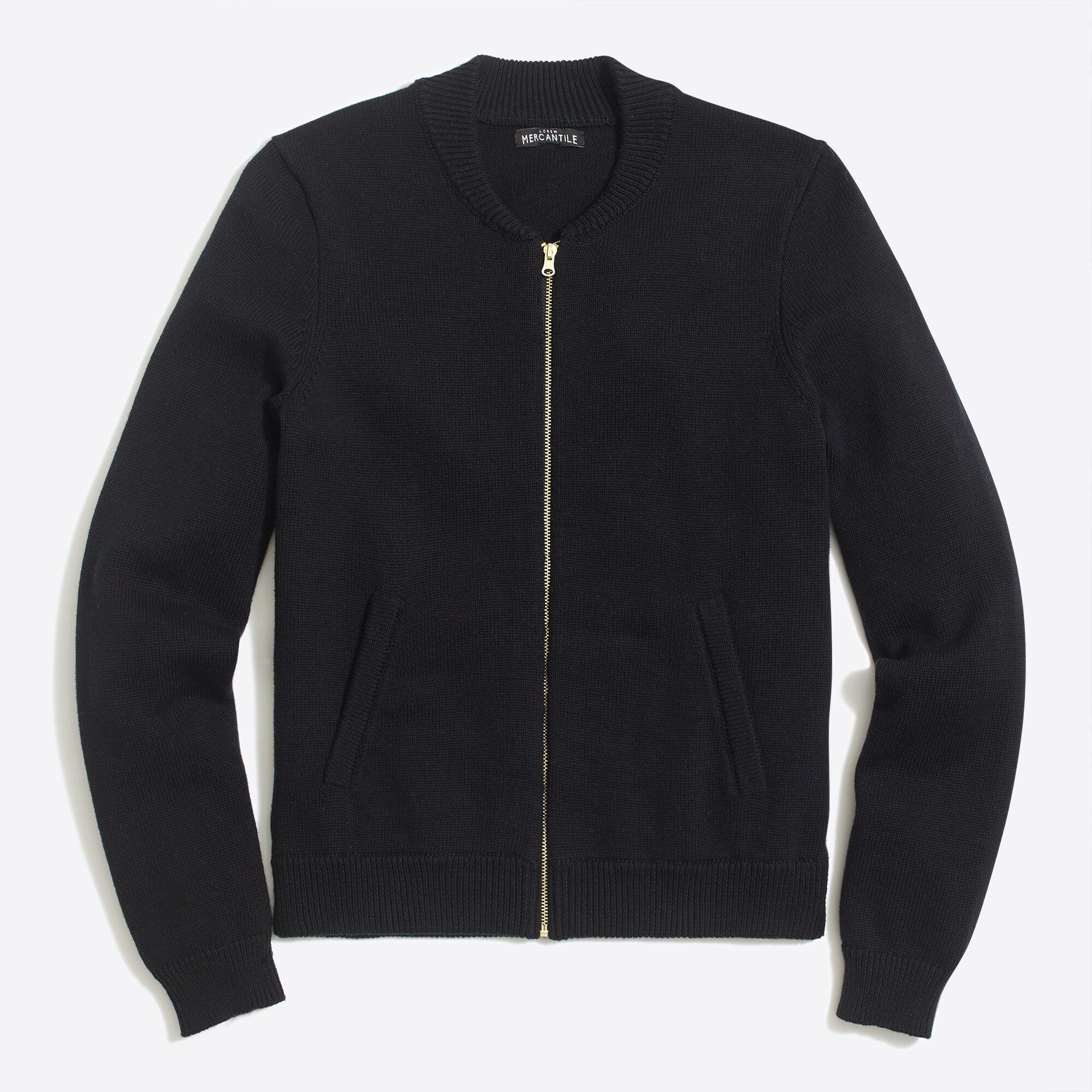 bomber sweater-jacket for women