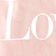 "Love" sweatshirt PALE ROSE j.crew: "love" sweatshirt for women