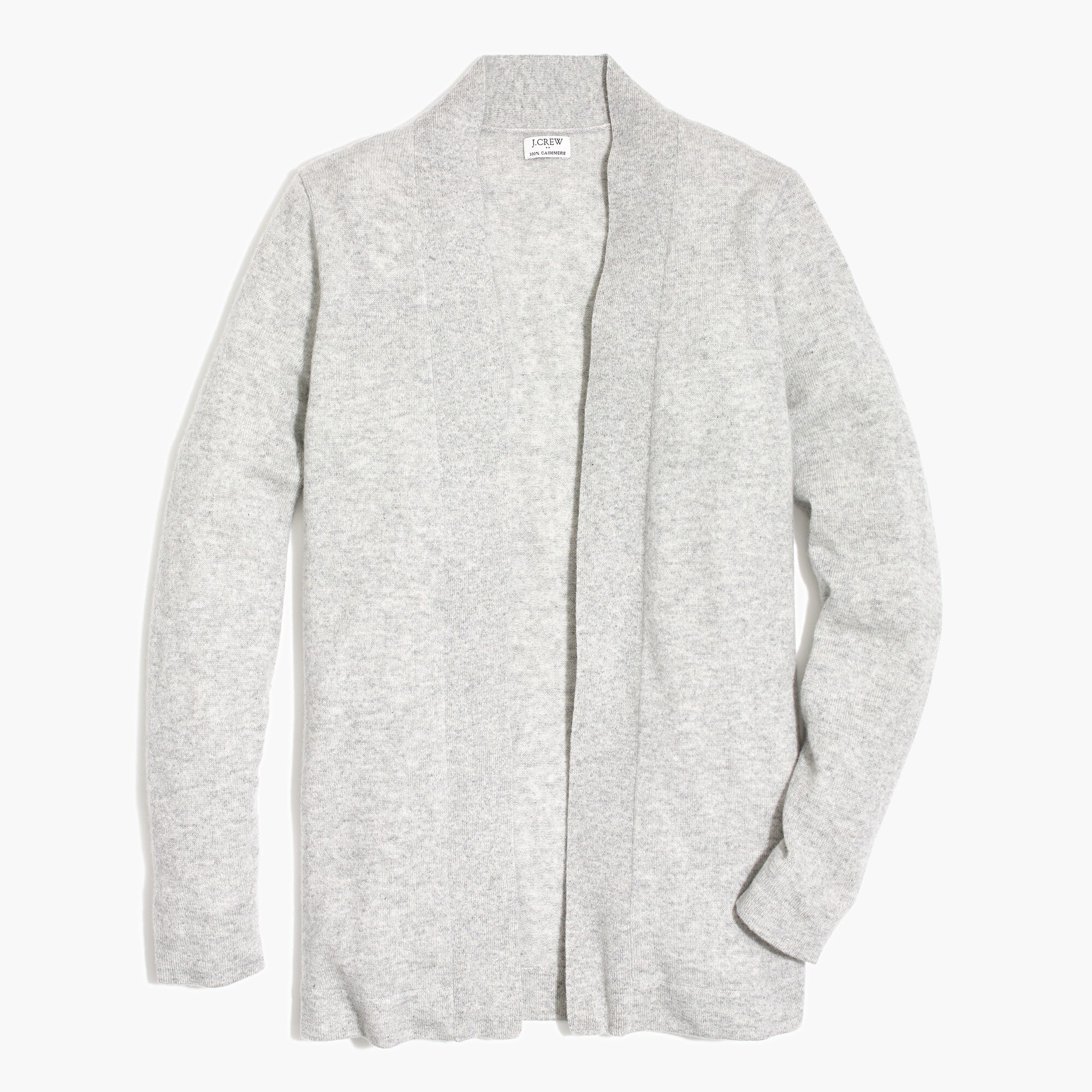 Cashmere open-front sweater
