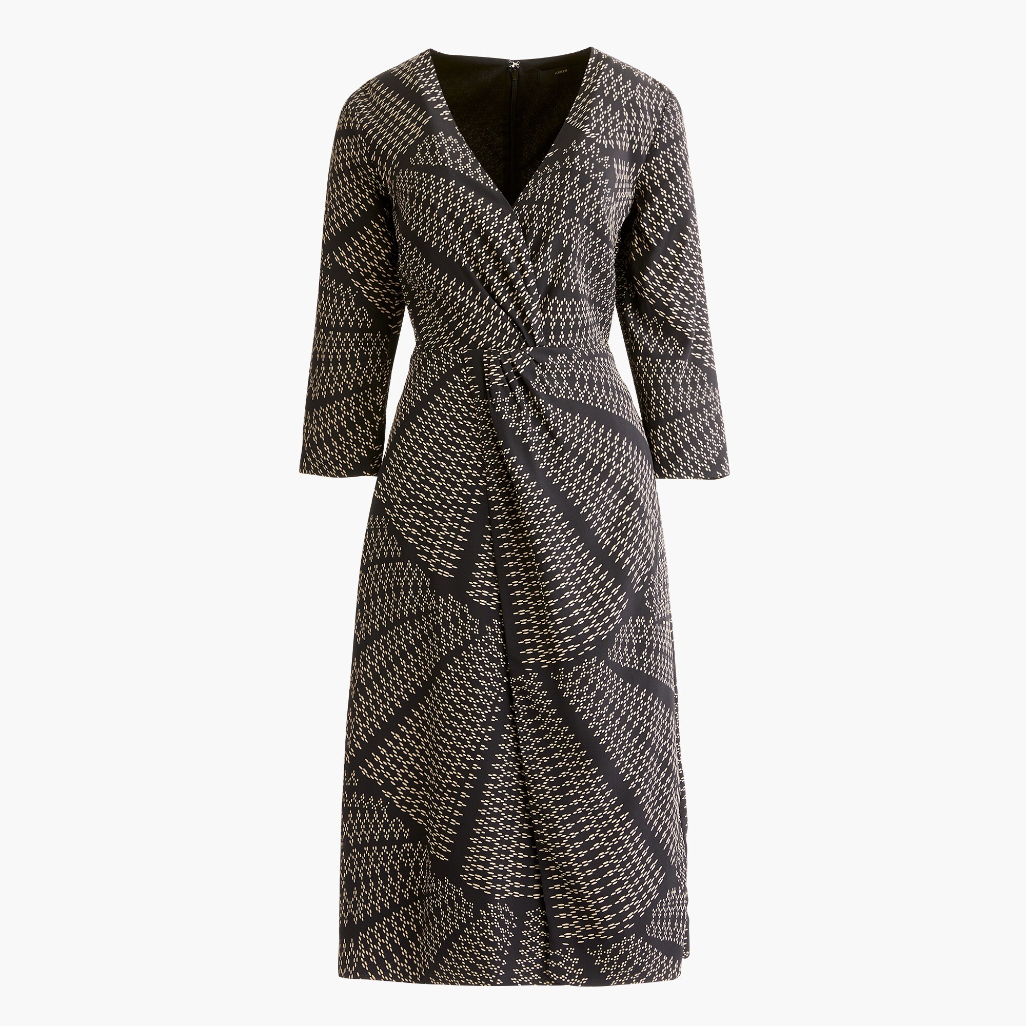 j crew silk dress