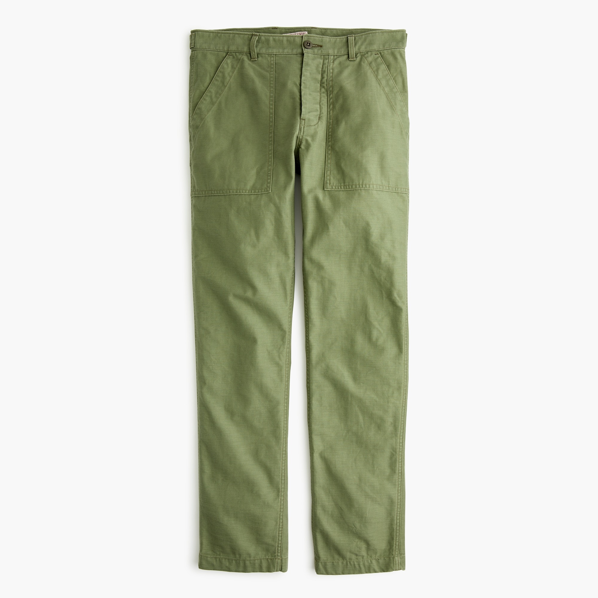 Wallace & Barnes olive camp pant