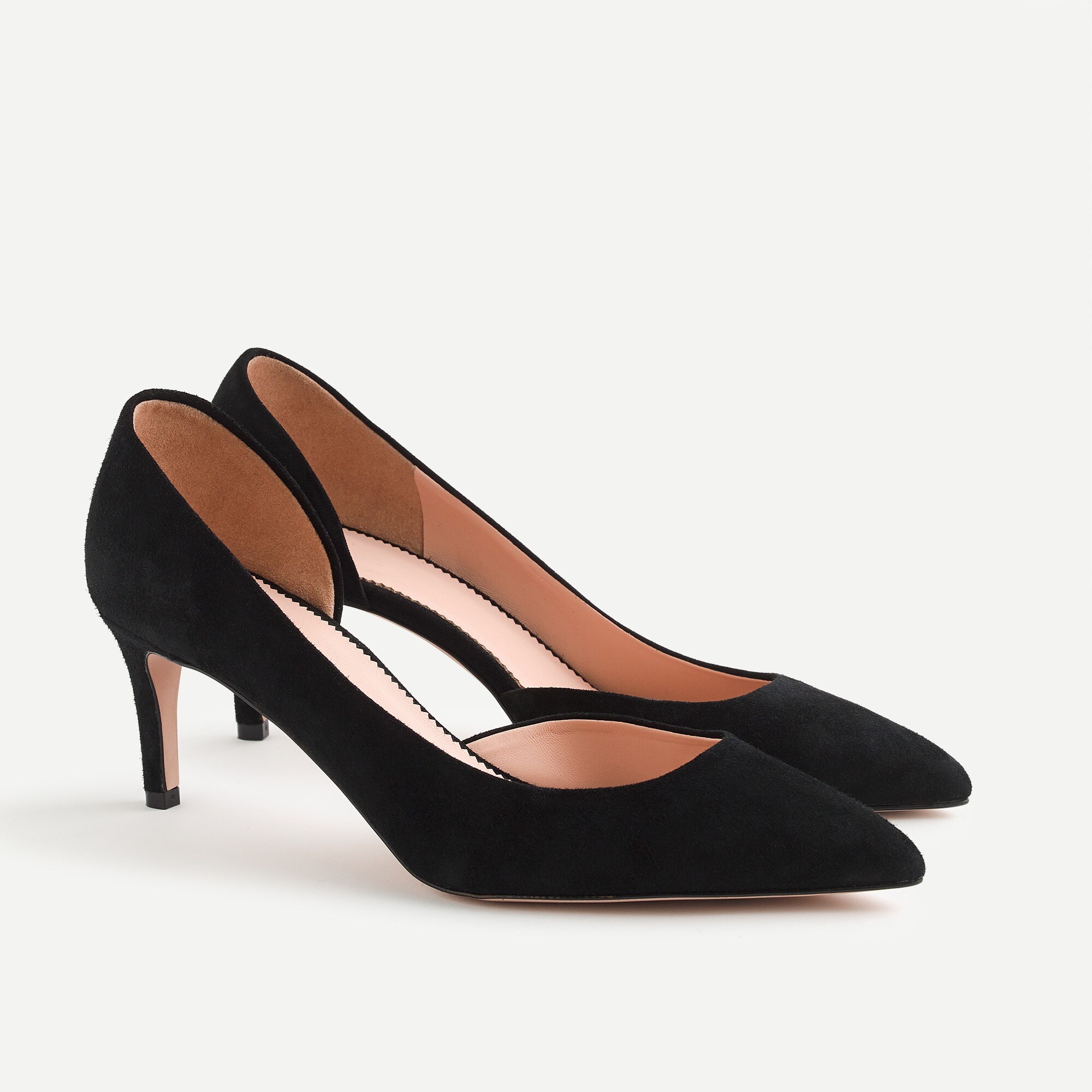 suede pump shoes