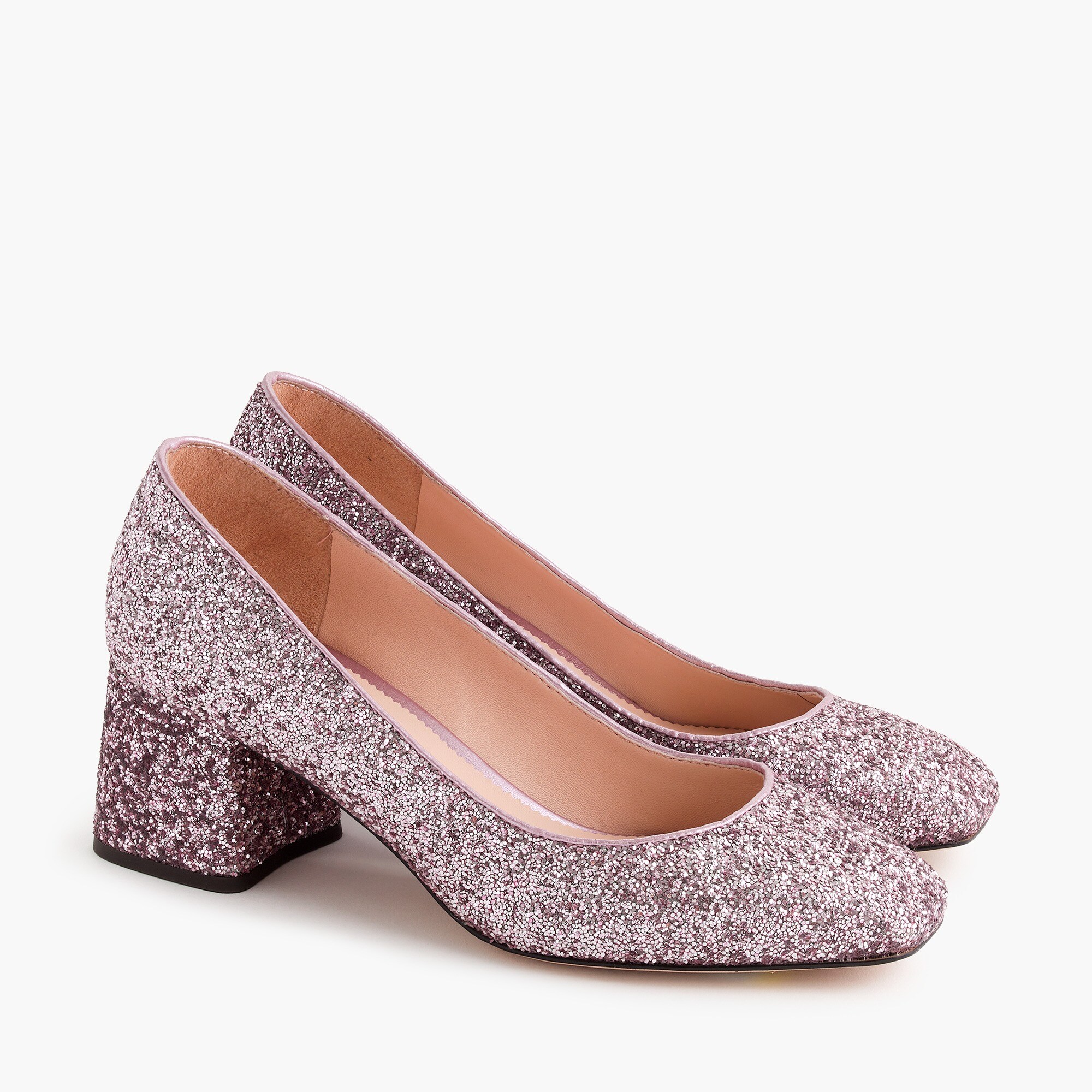 j crew glitter heels