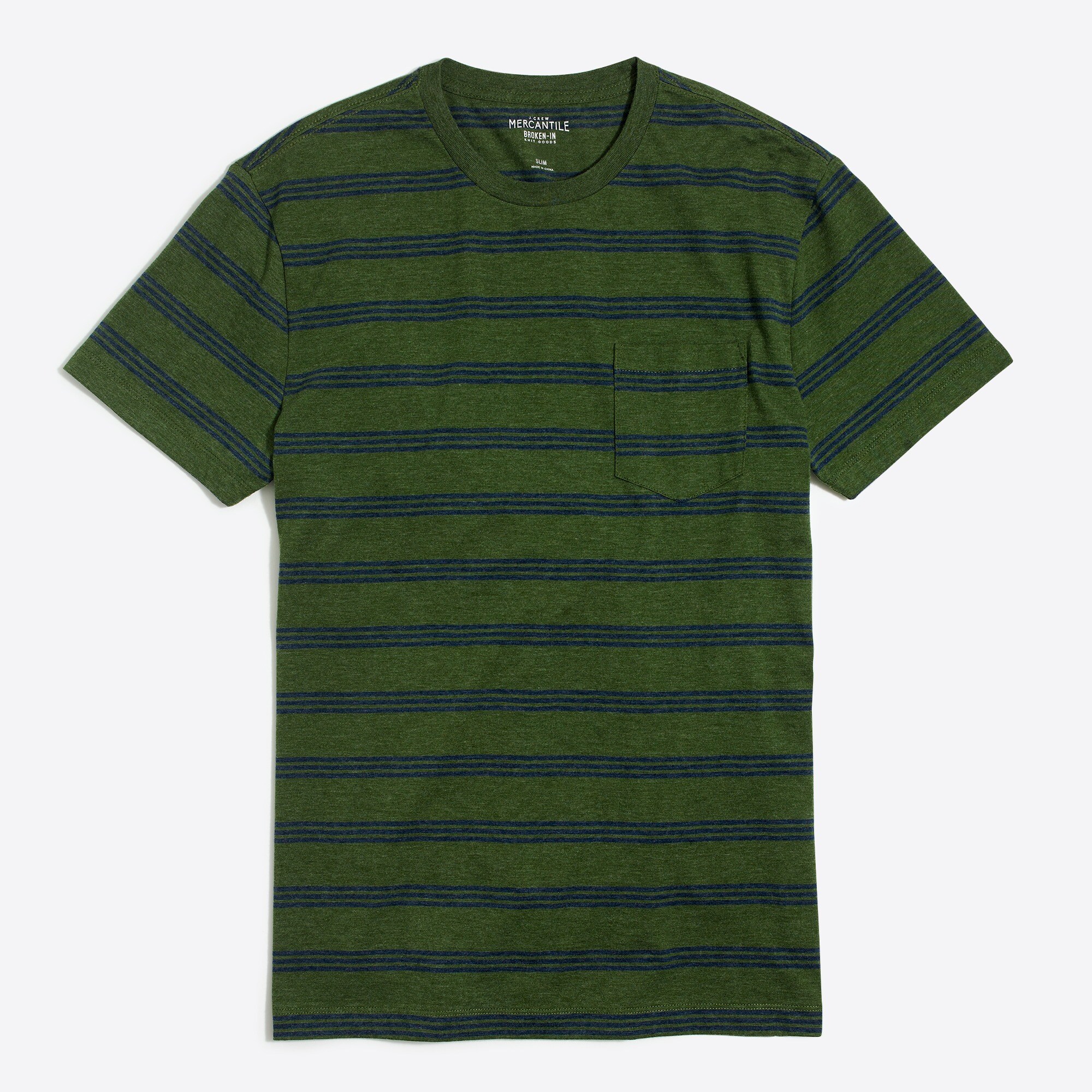 J.Crew Mercantile slim-fit tee in Asher stripe