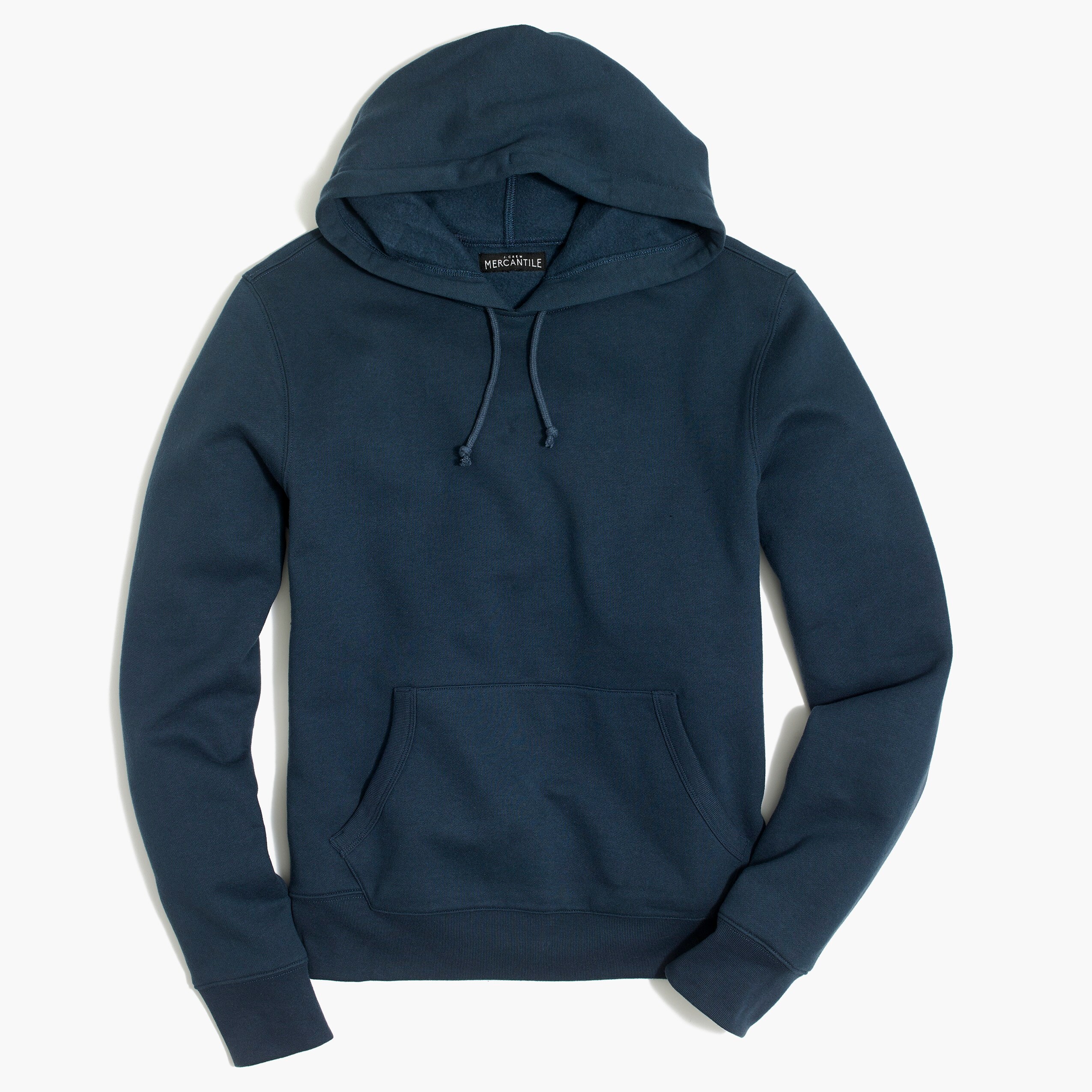 Fleece popover hoodie