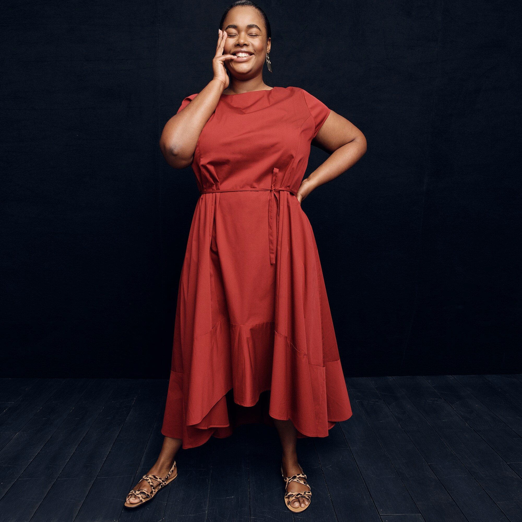 j crew universal standard dress