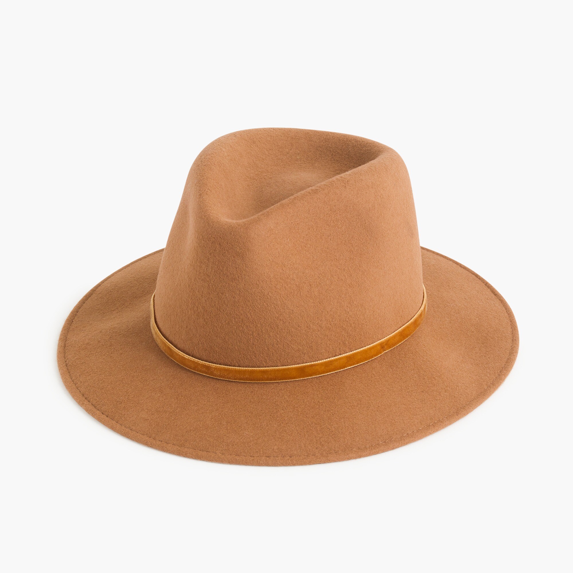 Western Hat With Velvet Band For Women | J.Crew display picture 3