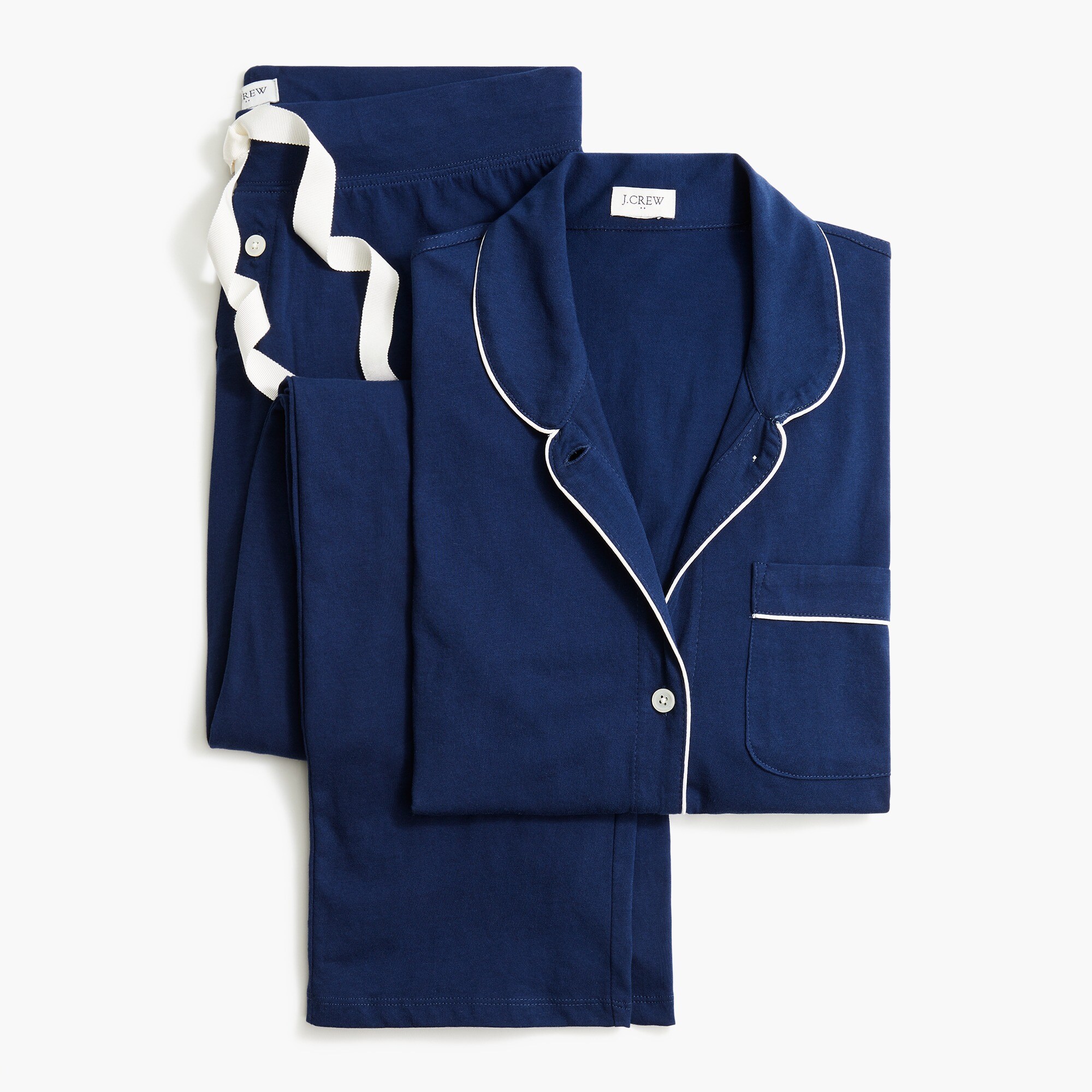 Knit pajama set