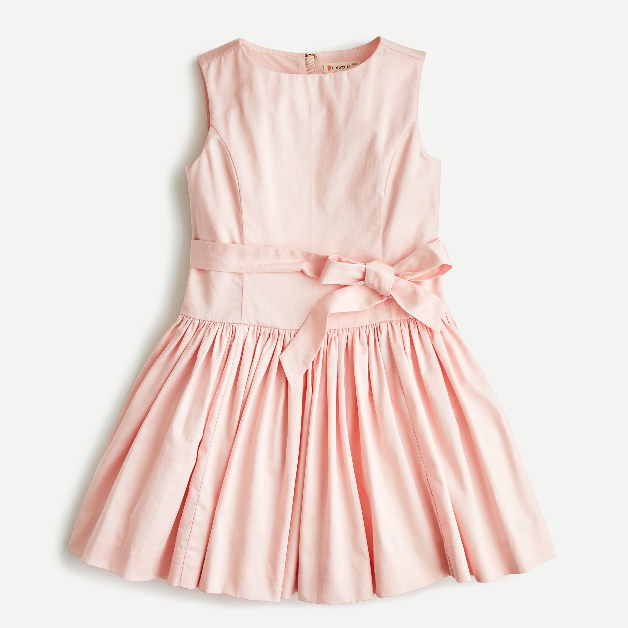 Girls' tie-waist dress