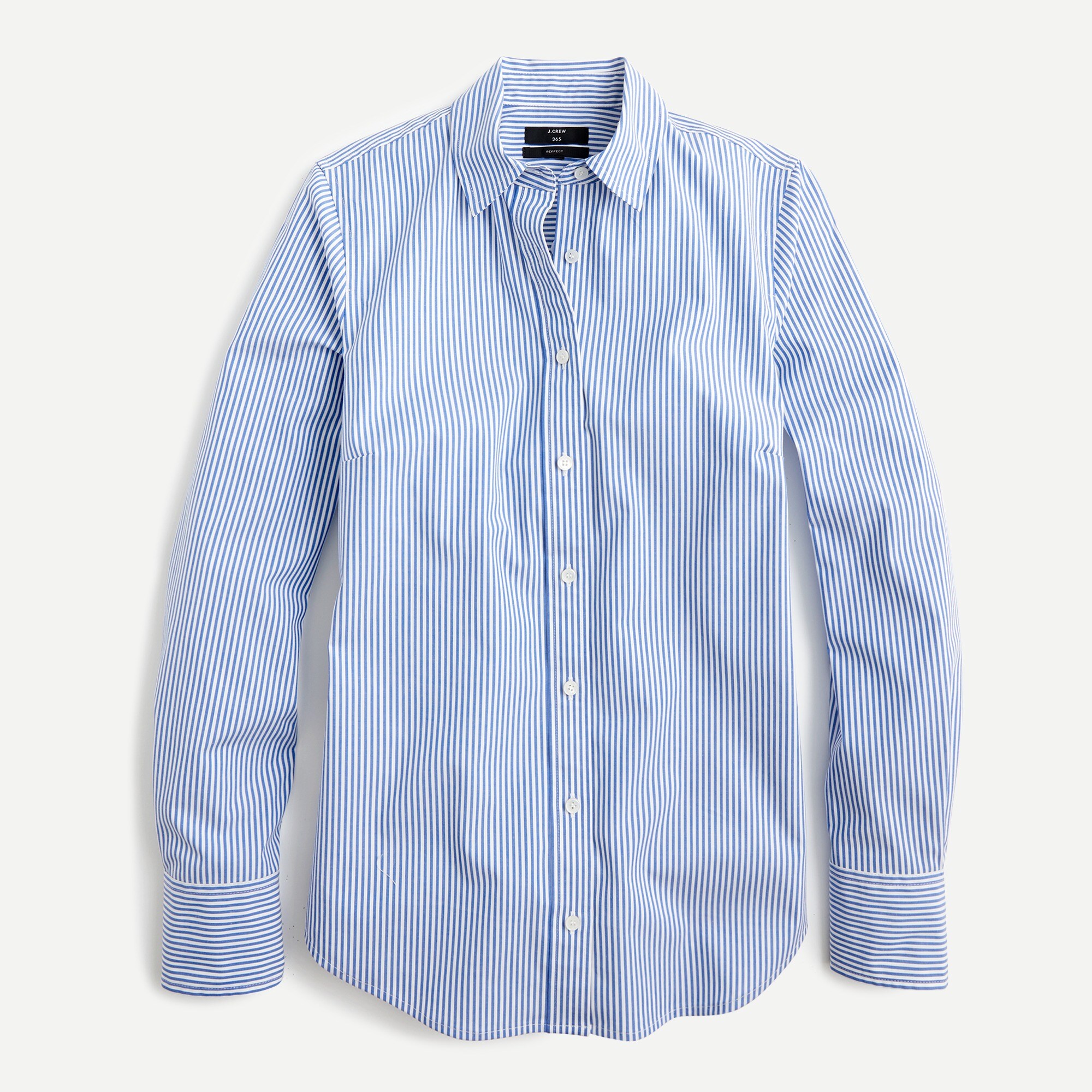 Slim Stretch Perfect Shirt In Classic Stripe For Women | J.Crew