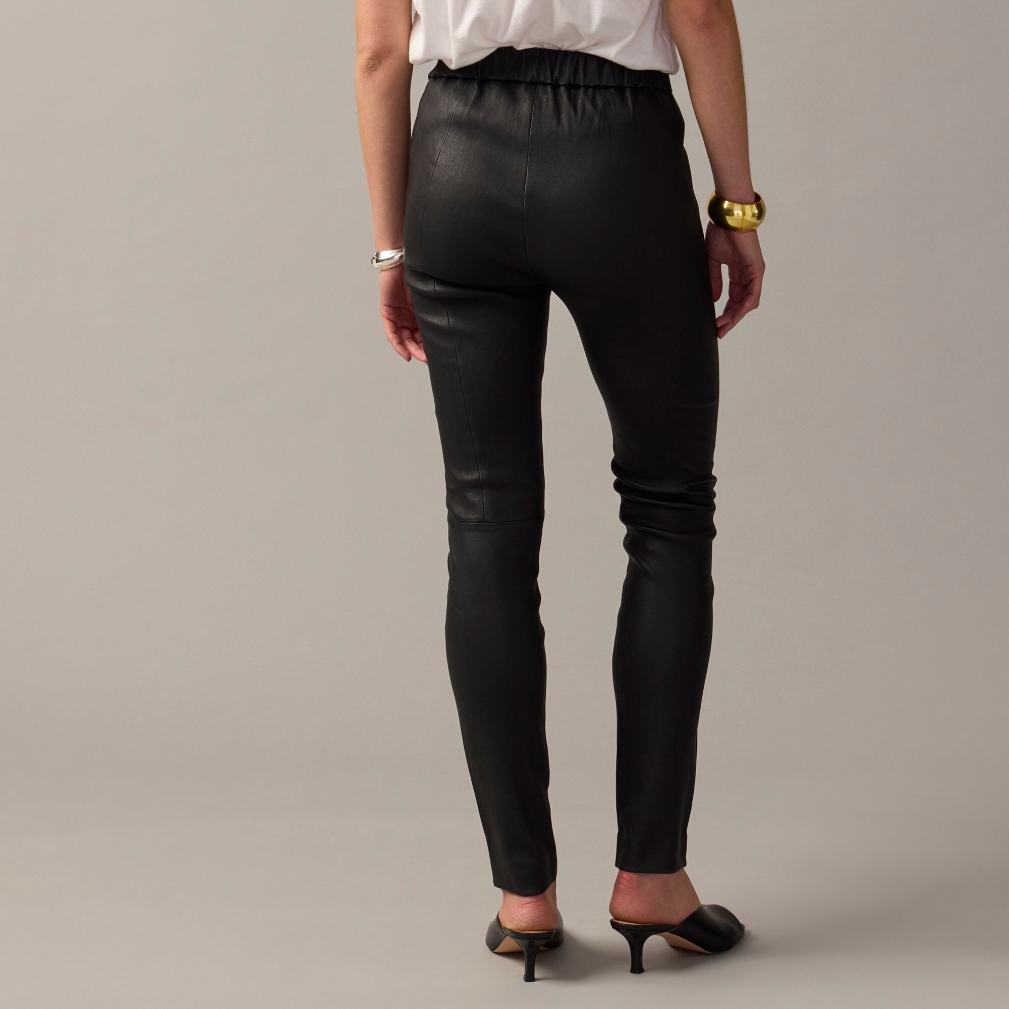 Collection leather leggings