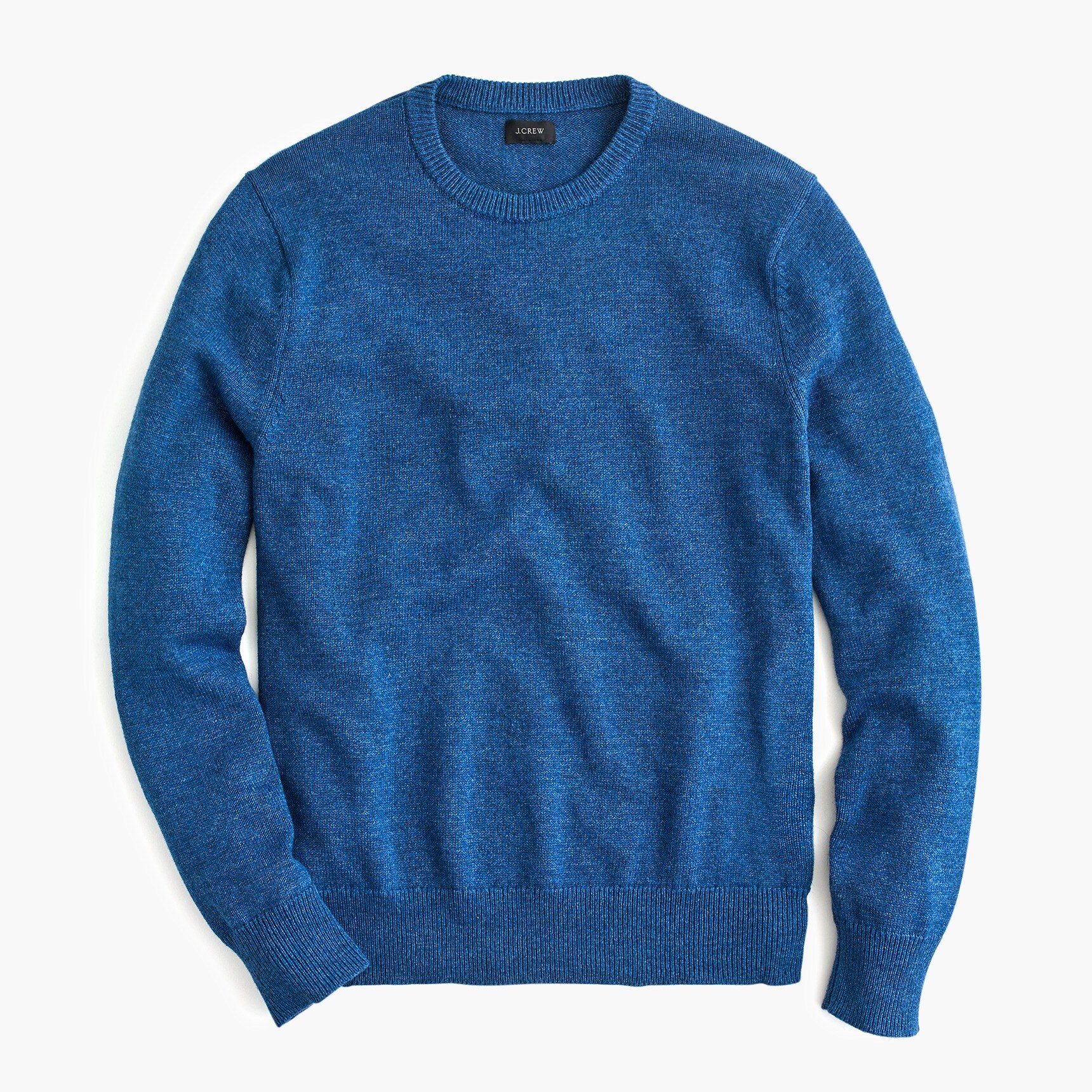 Cotton-wool crewneck sweater