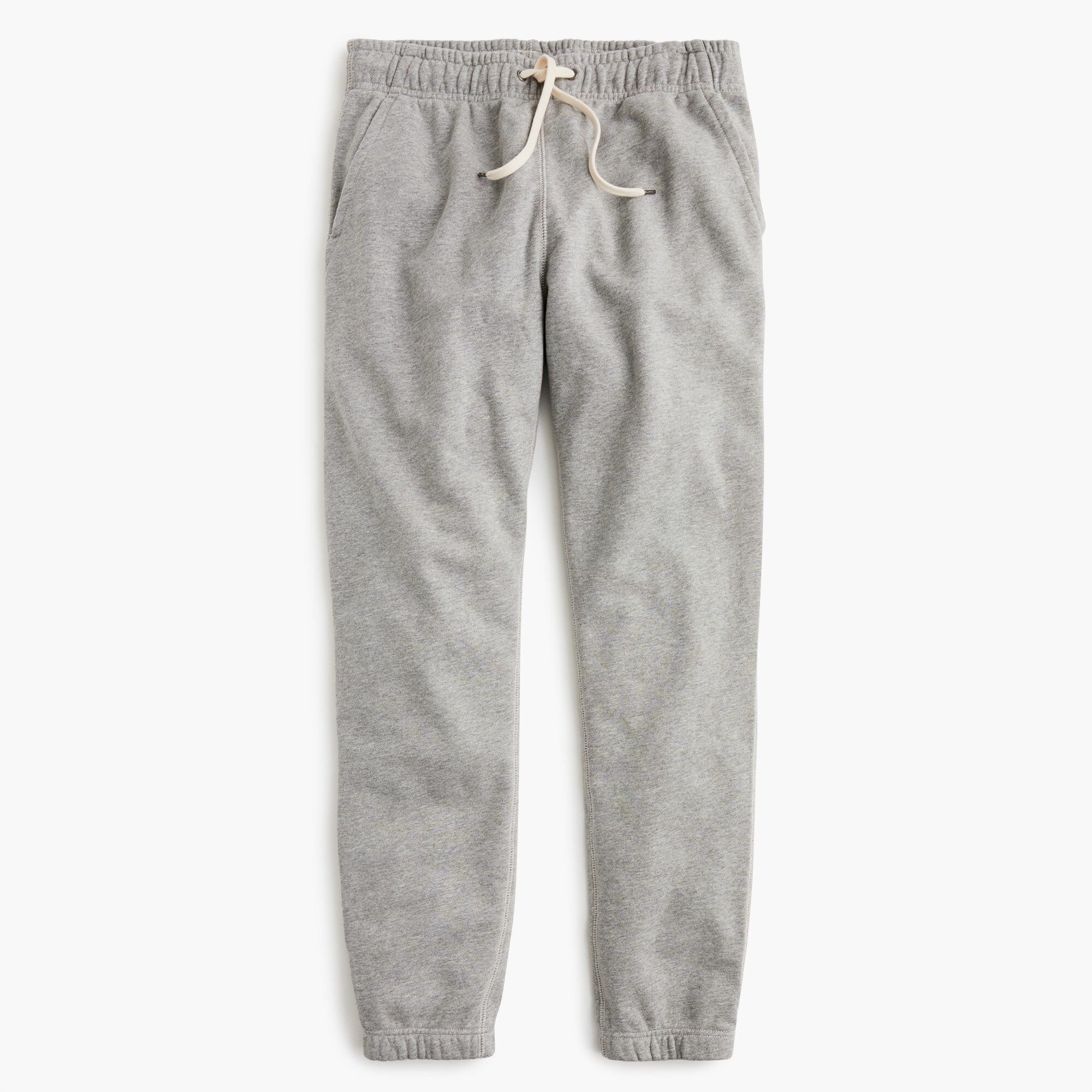 j.crew: french terry sweatpants for men, right side, view zoomed