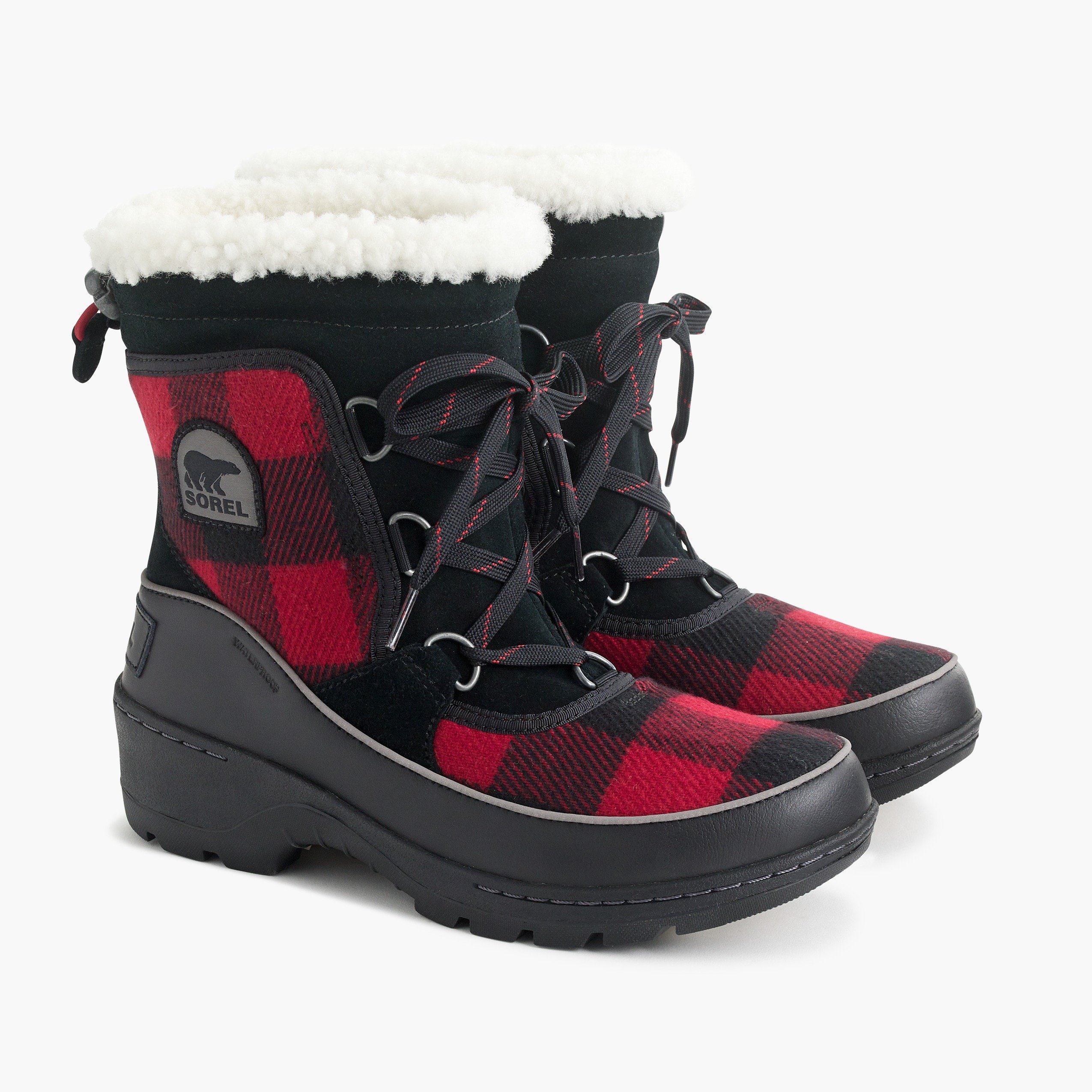 goth wedge boots