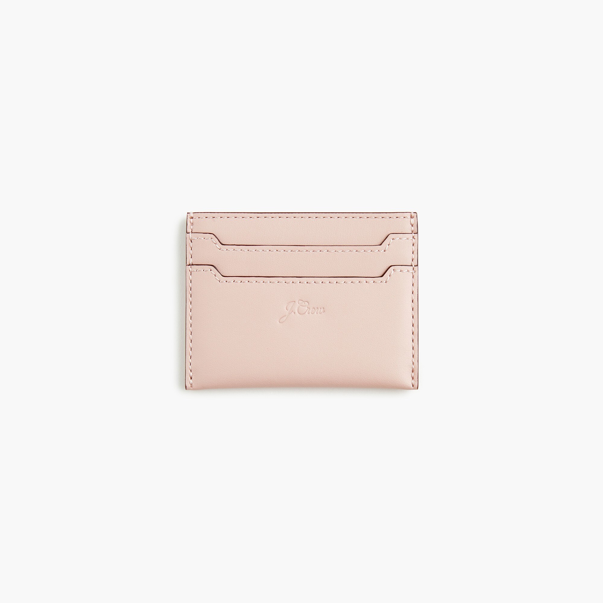 womens Italian leather card case