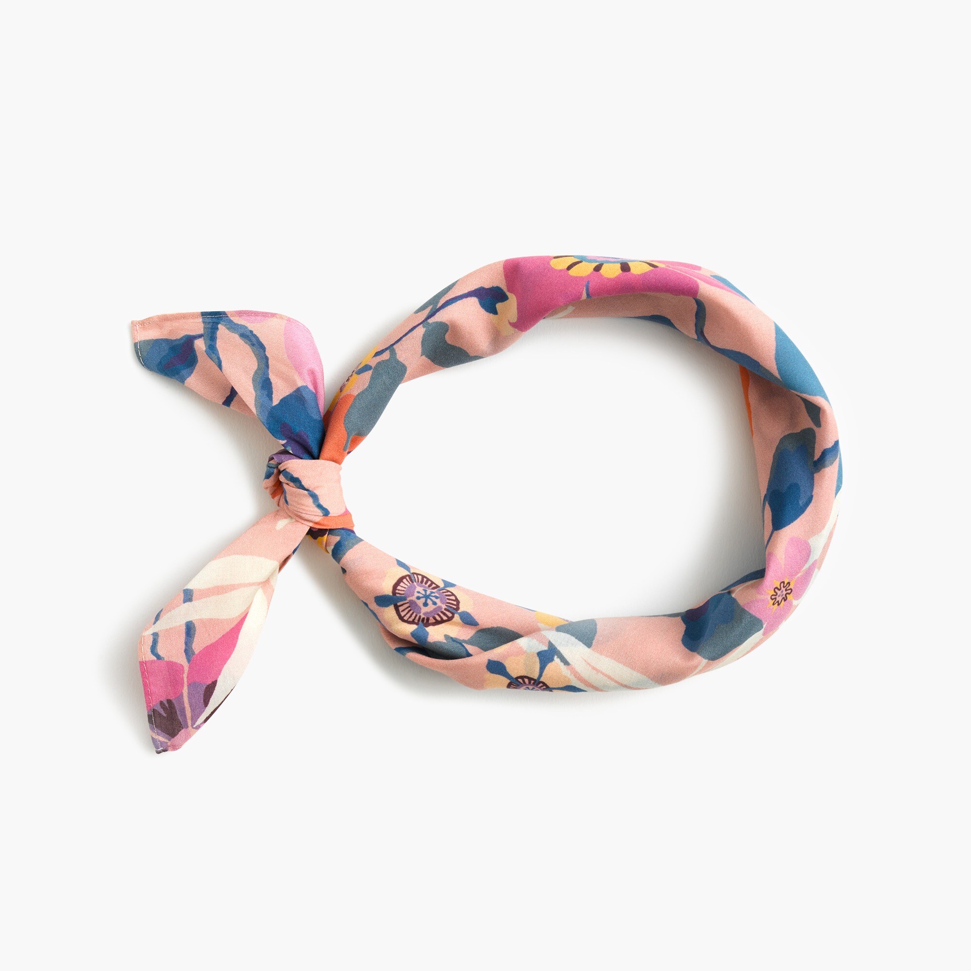 bandana in liberty print - women's accessories, right side, view zoomed