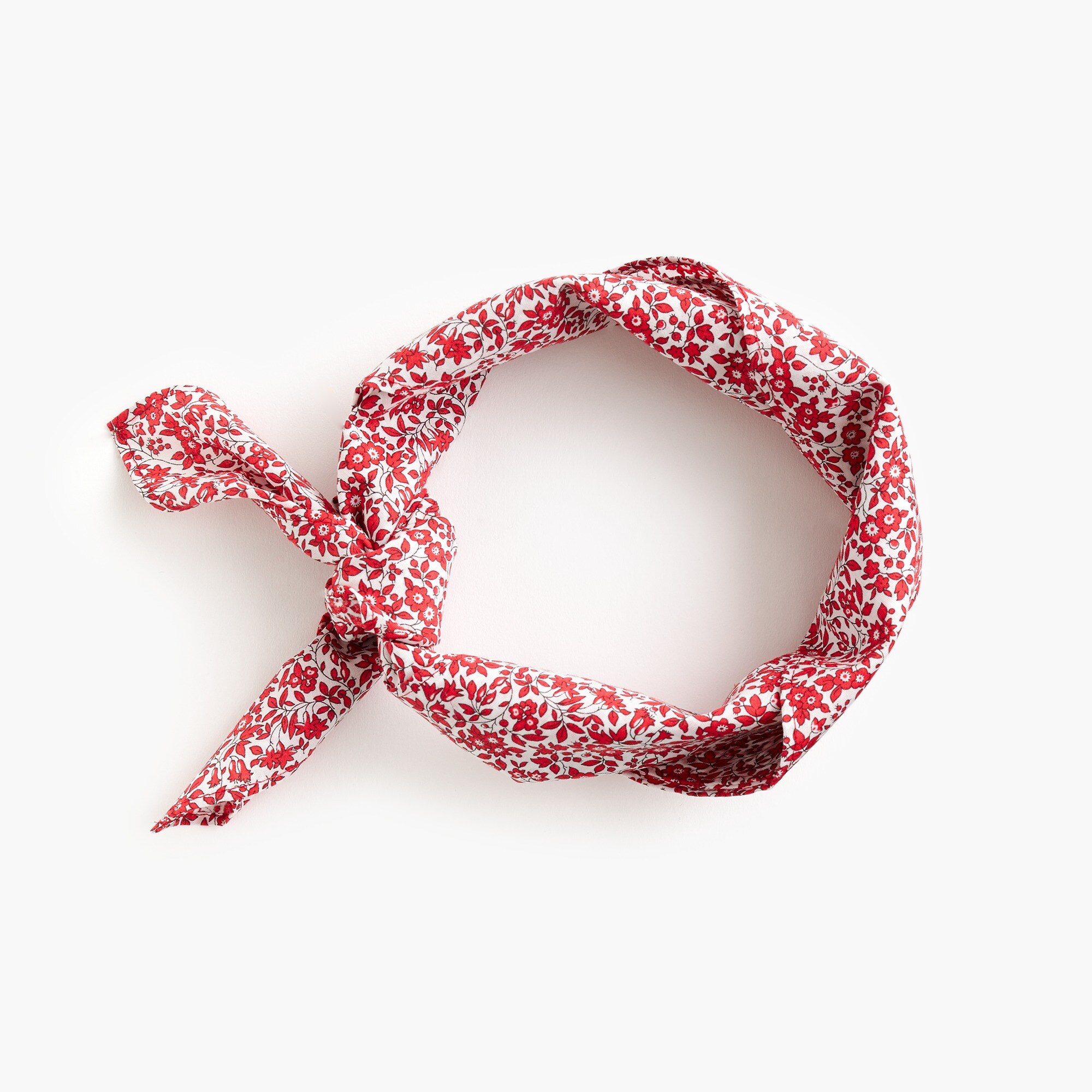 bandana in liberty print - women's accessories, right side, view zoomed