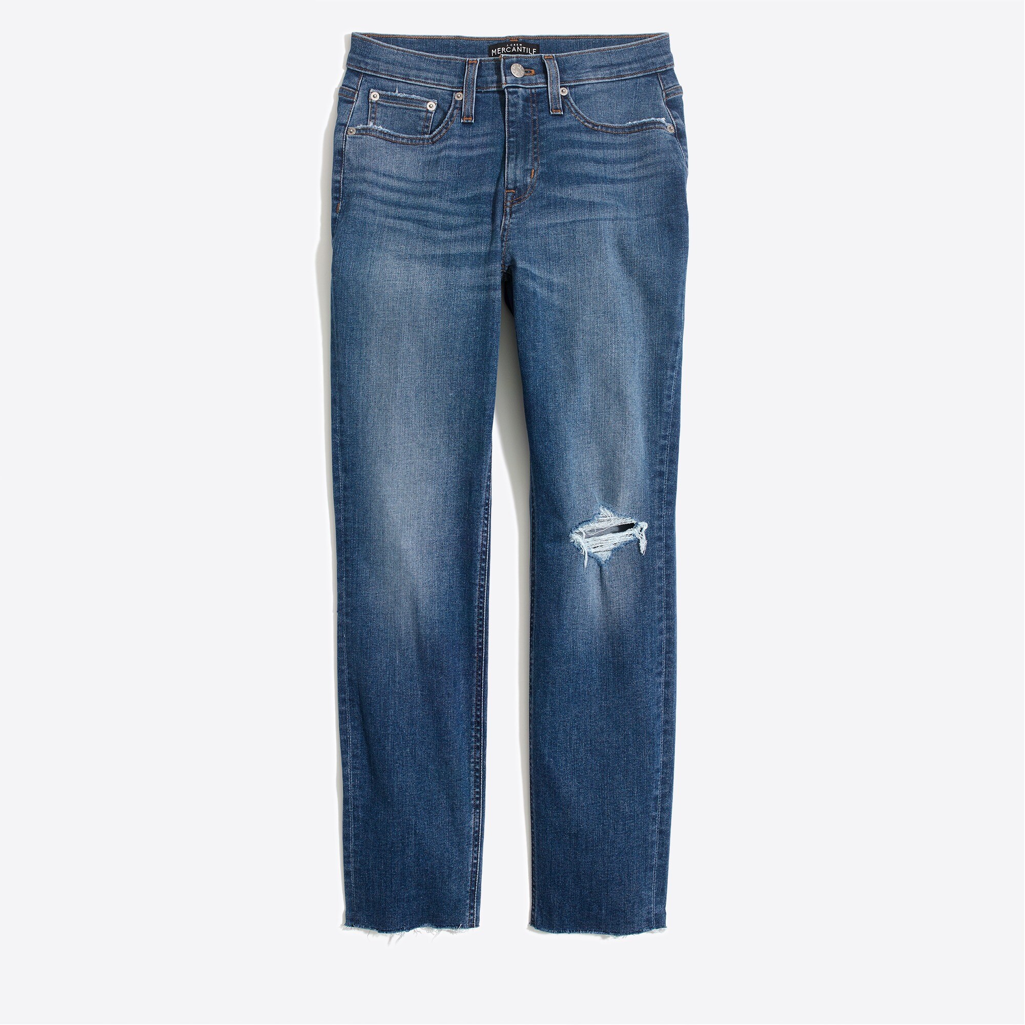 Factory J.Crew Mercantile Slim Boyfriend Jean In Essexville Wash For Women