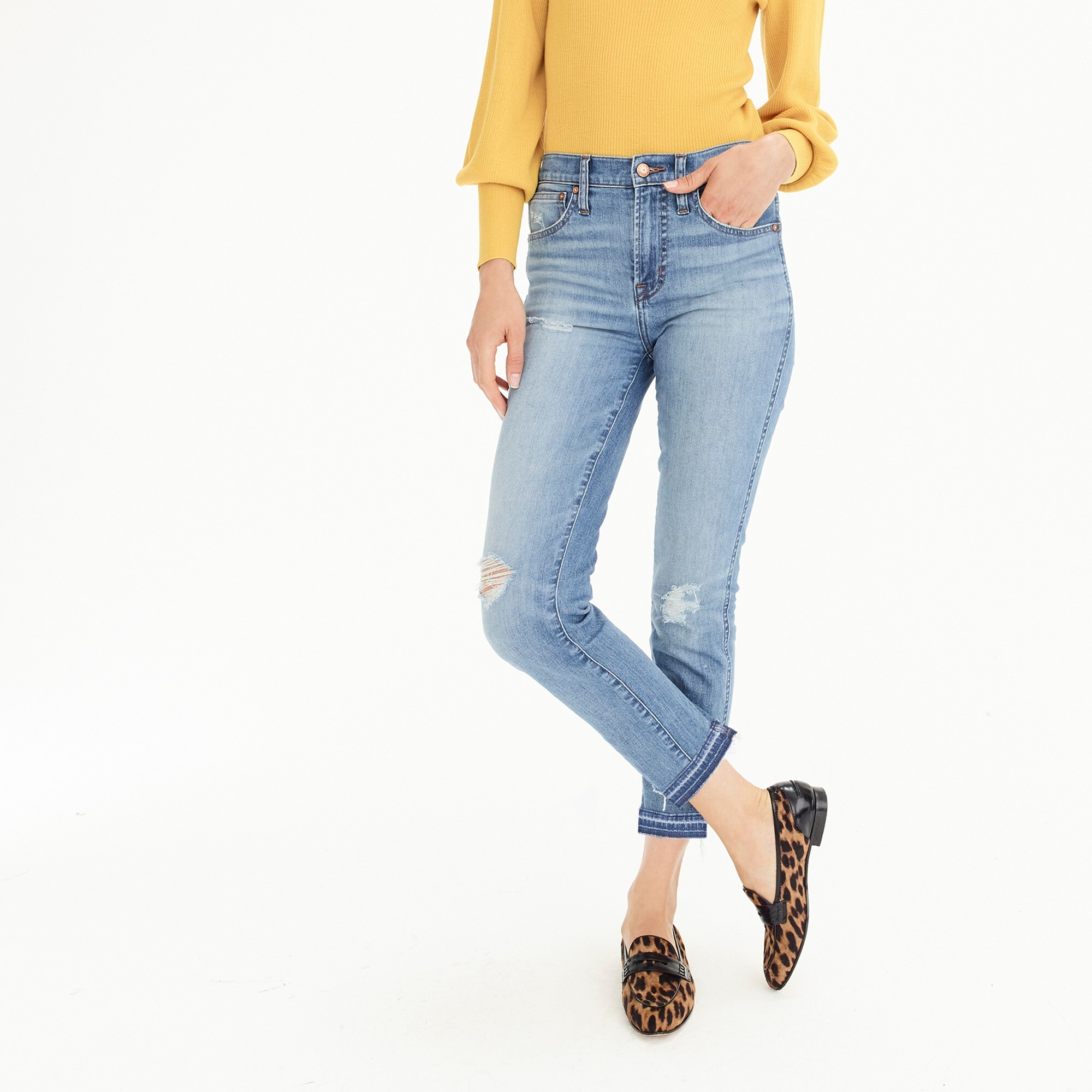 j crew straight leg jeans