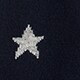 Everyday cashmere crewneck sweater with intarsia-knit stars NAVY HTHR DUSK j.crew: everyday cashmere crewneck sweater with intarsia-knit stars for women