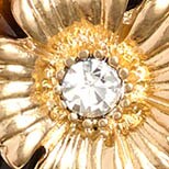 Tortoise link and flower statement necklace TORTOISE tortoise link and flower statement necklace for women