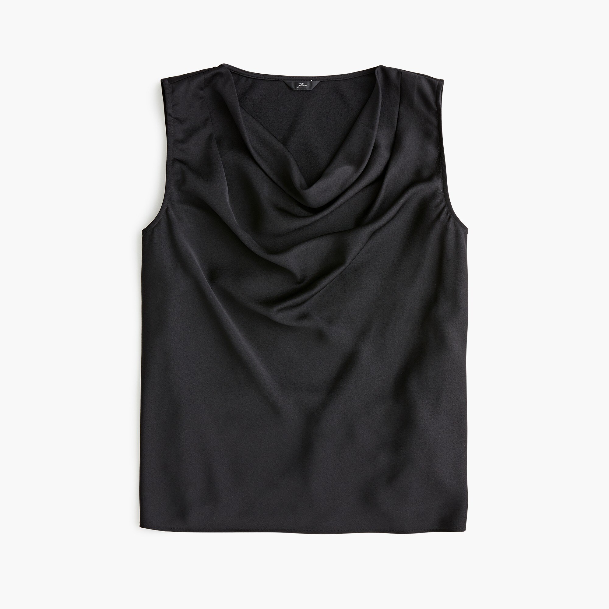  Sleeveless cowlneck top