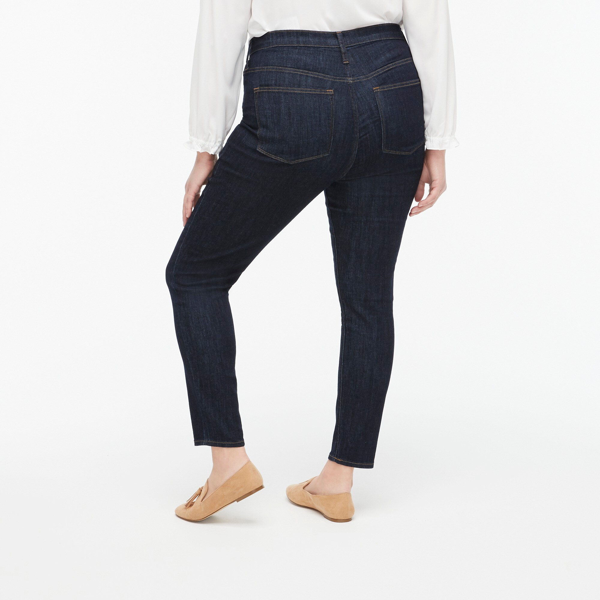 9" mid-rise skinny jean in signature stretch