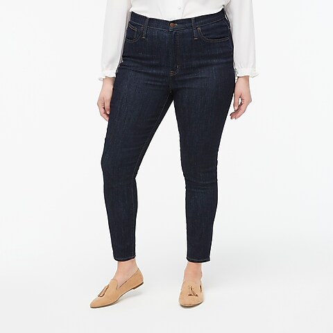 womens 9" mid-rise skinny jean in signature stretch