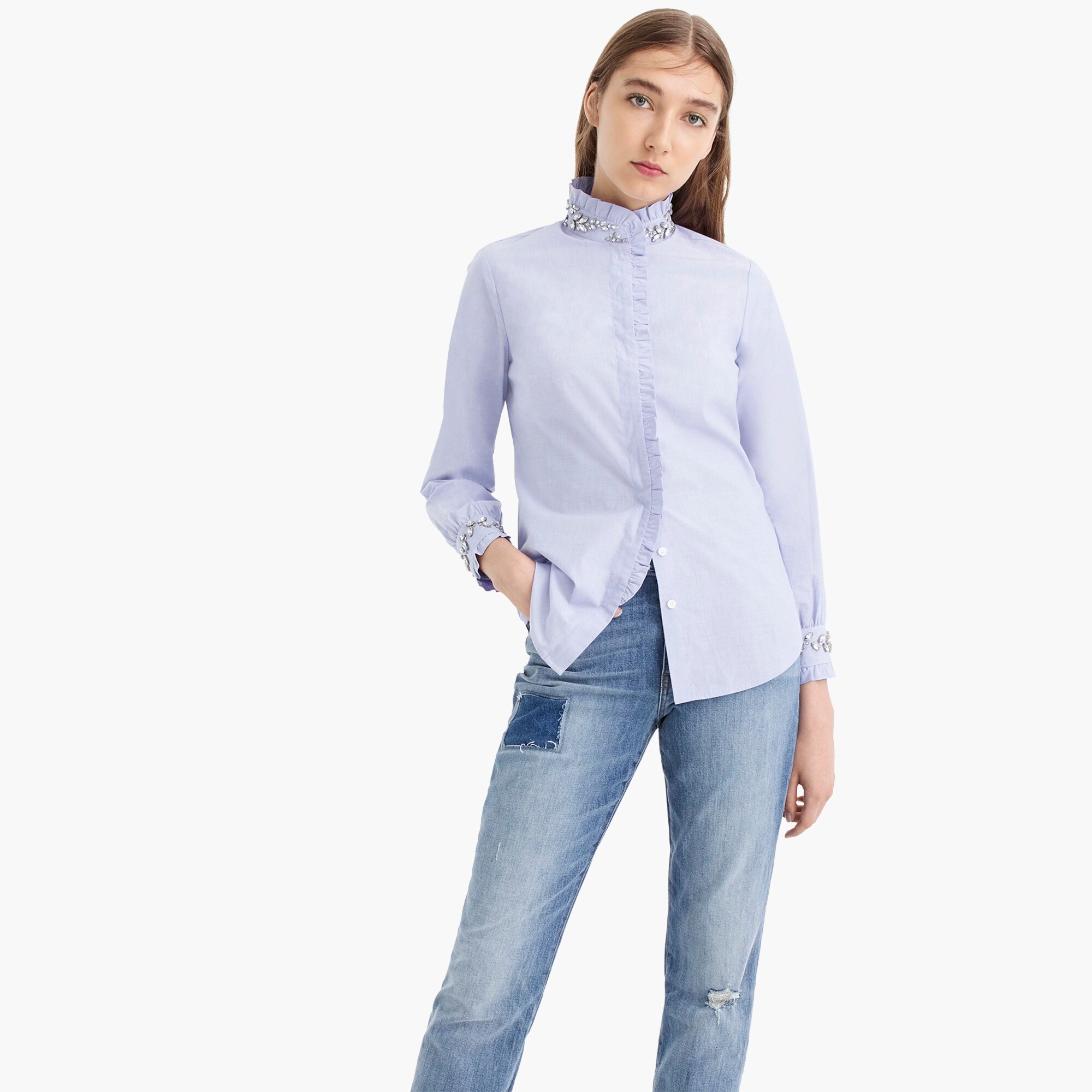 j crew slim perfect shirt