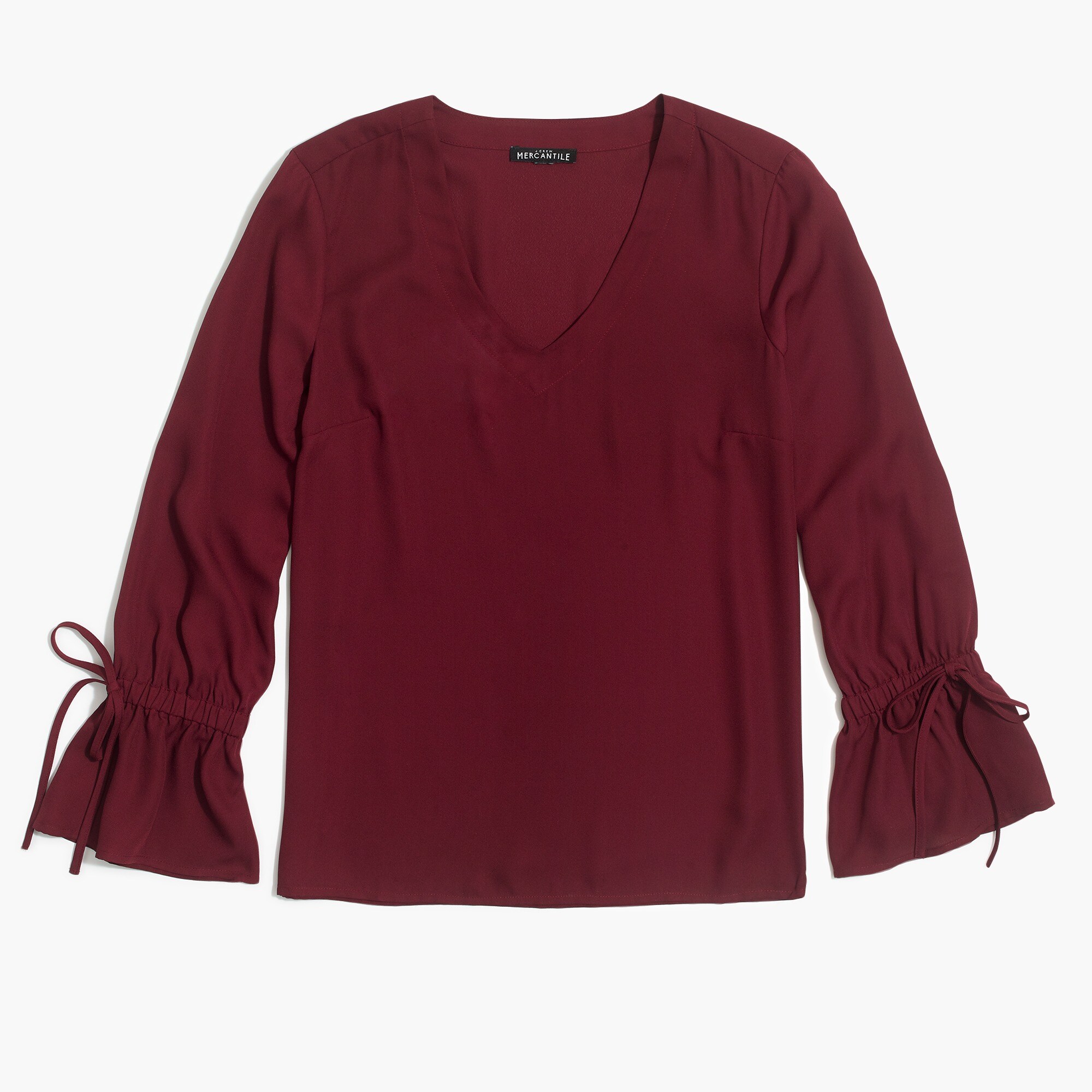 Bow-sleeve top