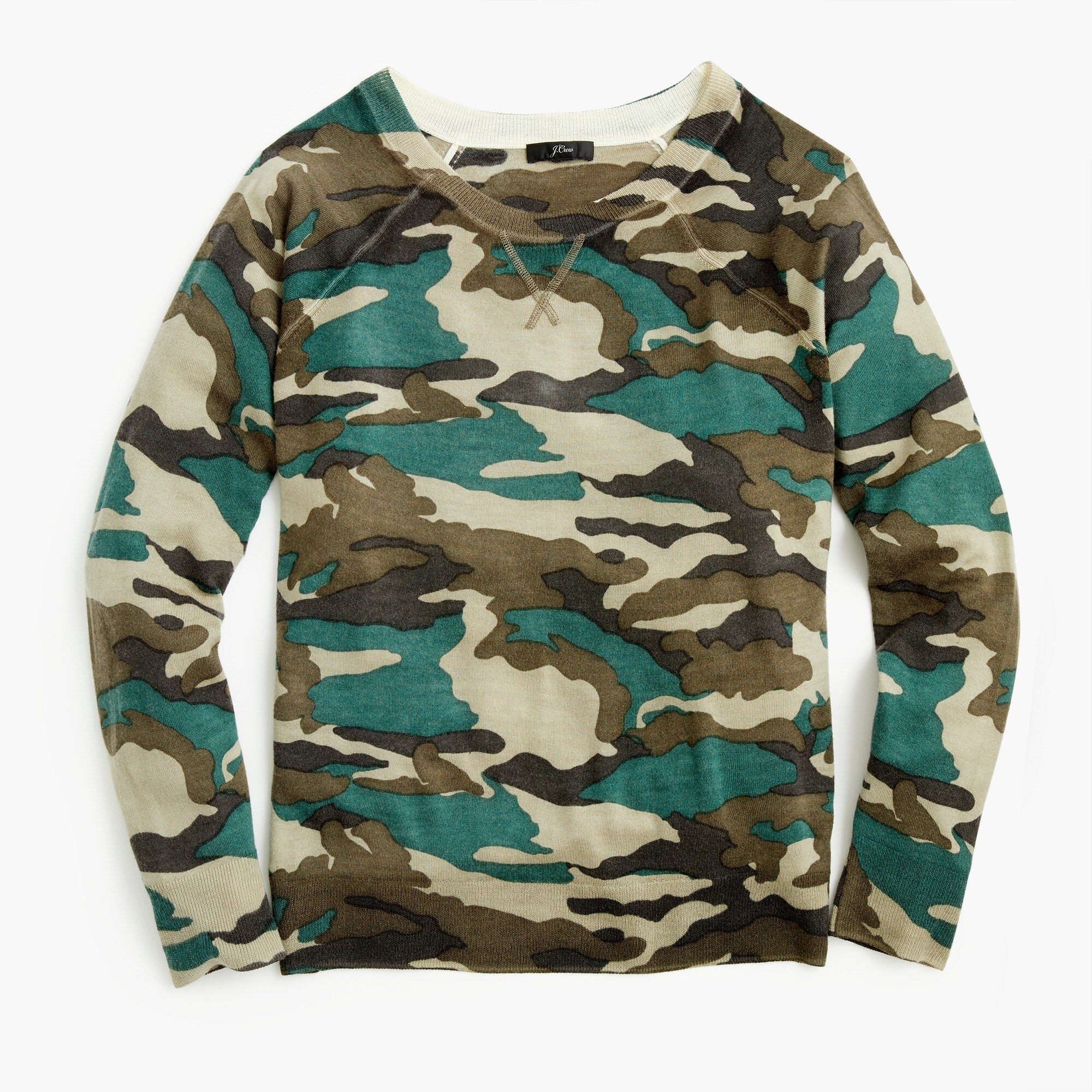 Sweatshirt sweater in camo