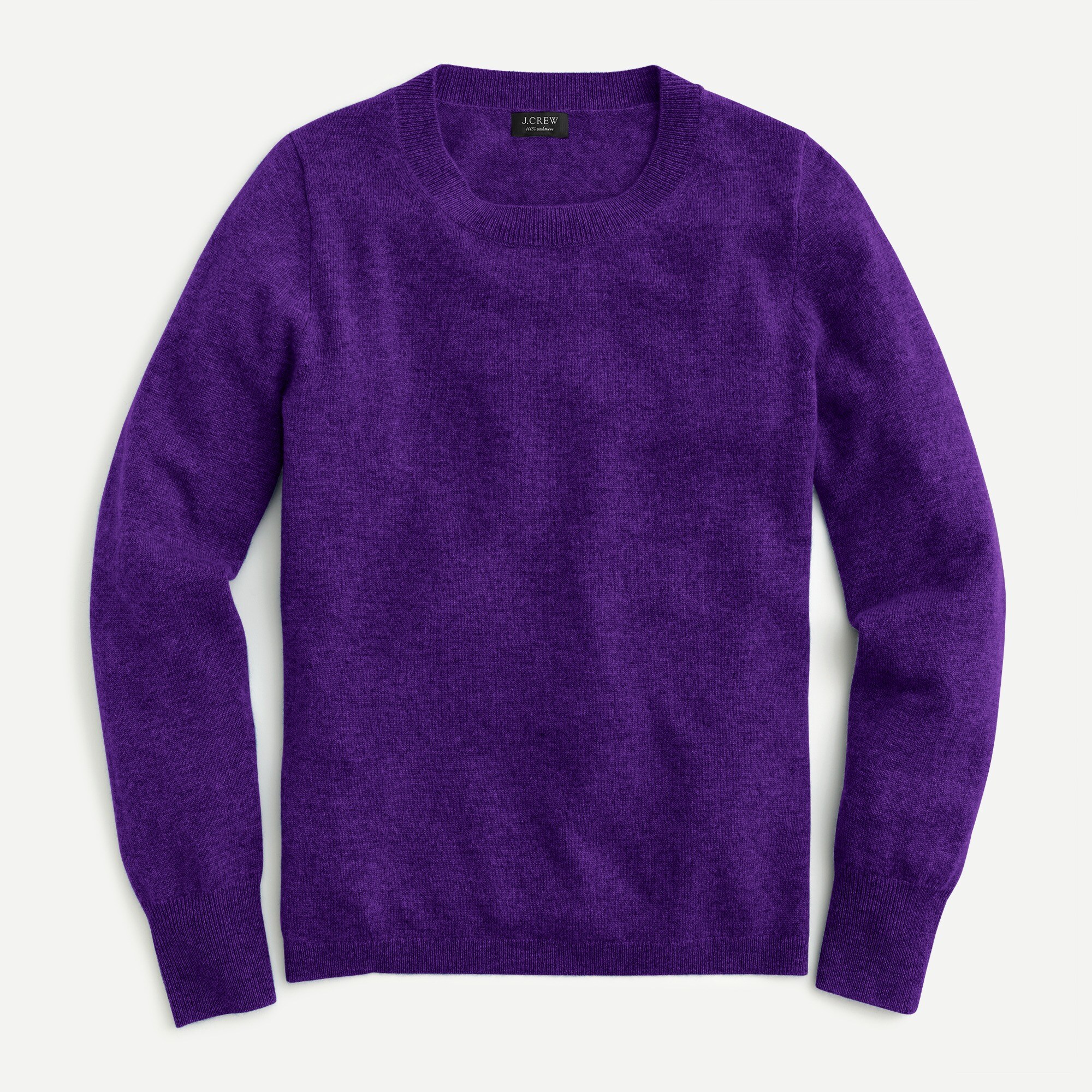 purple cashmere sweater