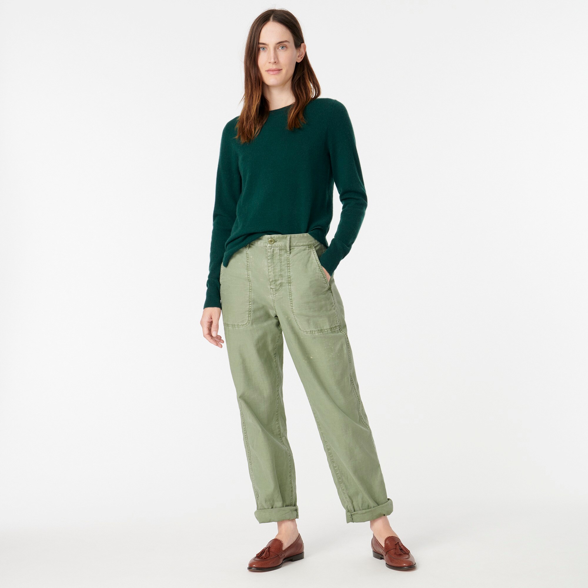 j crew everyday cashmere crewneck sweater