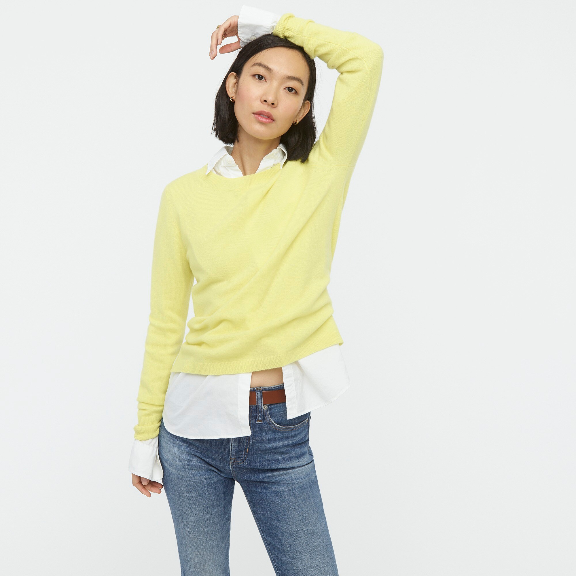 j crew everyday cashmere crewneck sweater