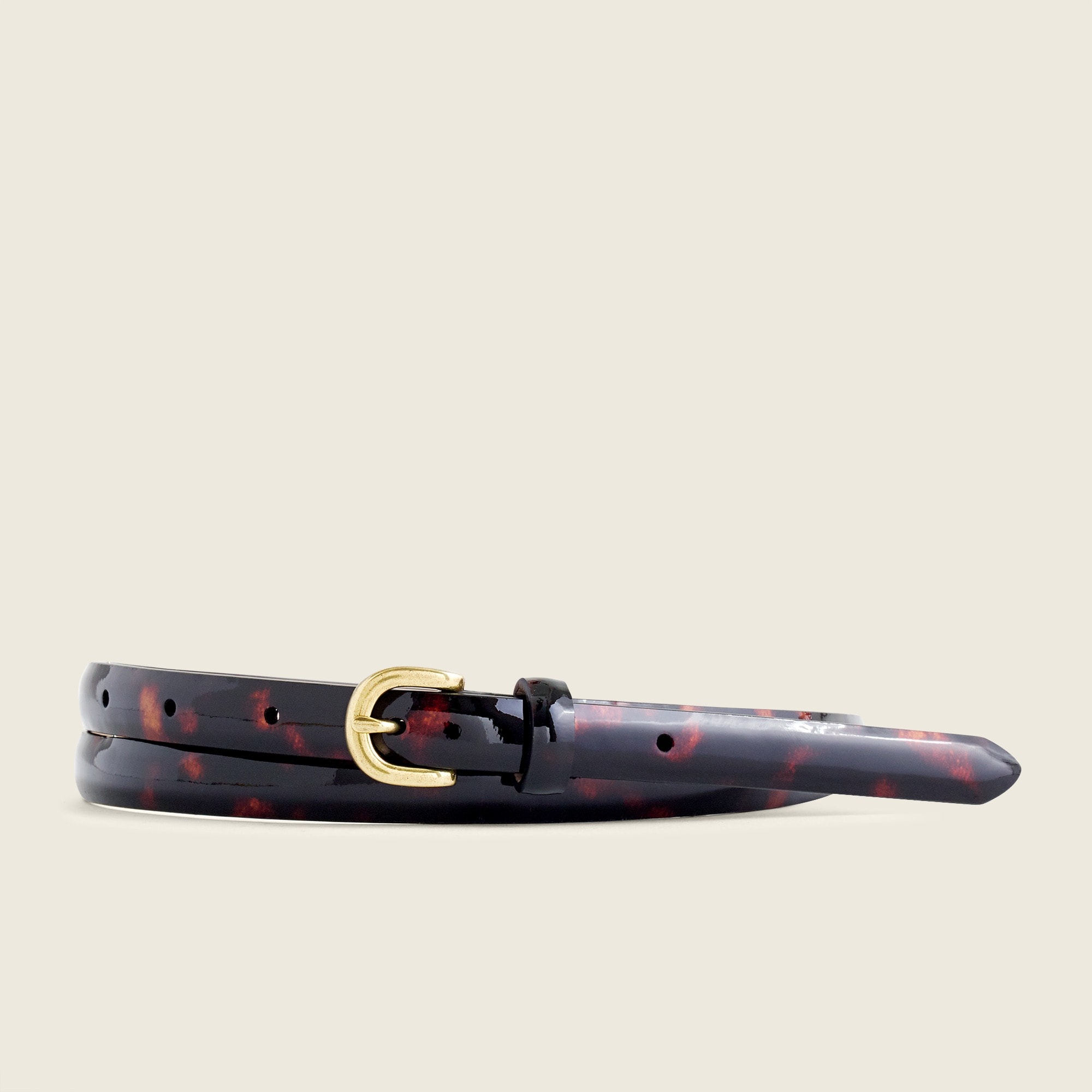 Skinny Tortoise Belt For Women | J.Crew