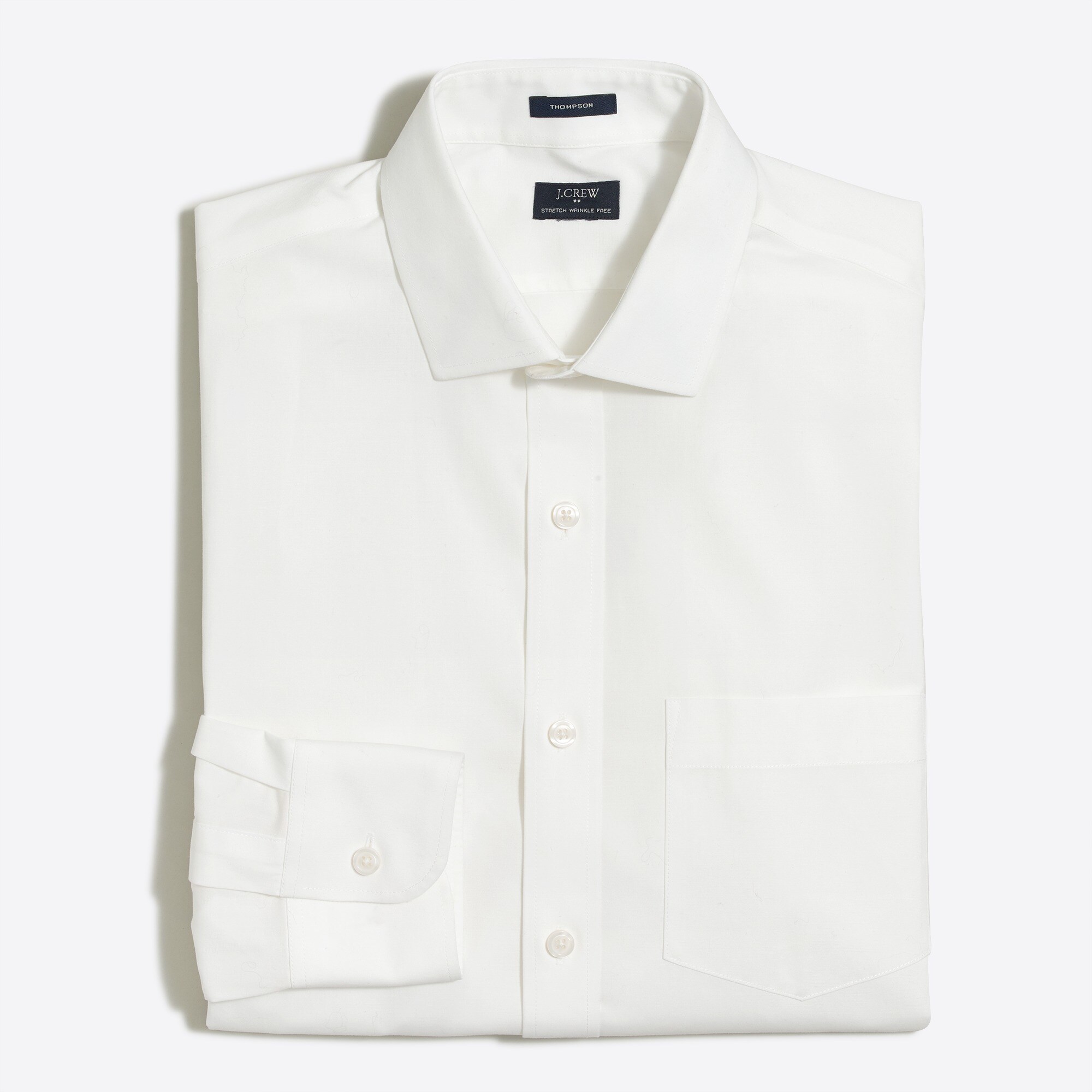 Thompson slim flex wrinkle-free dress shirt