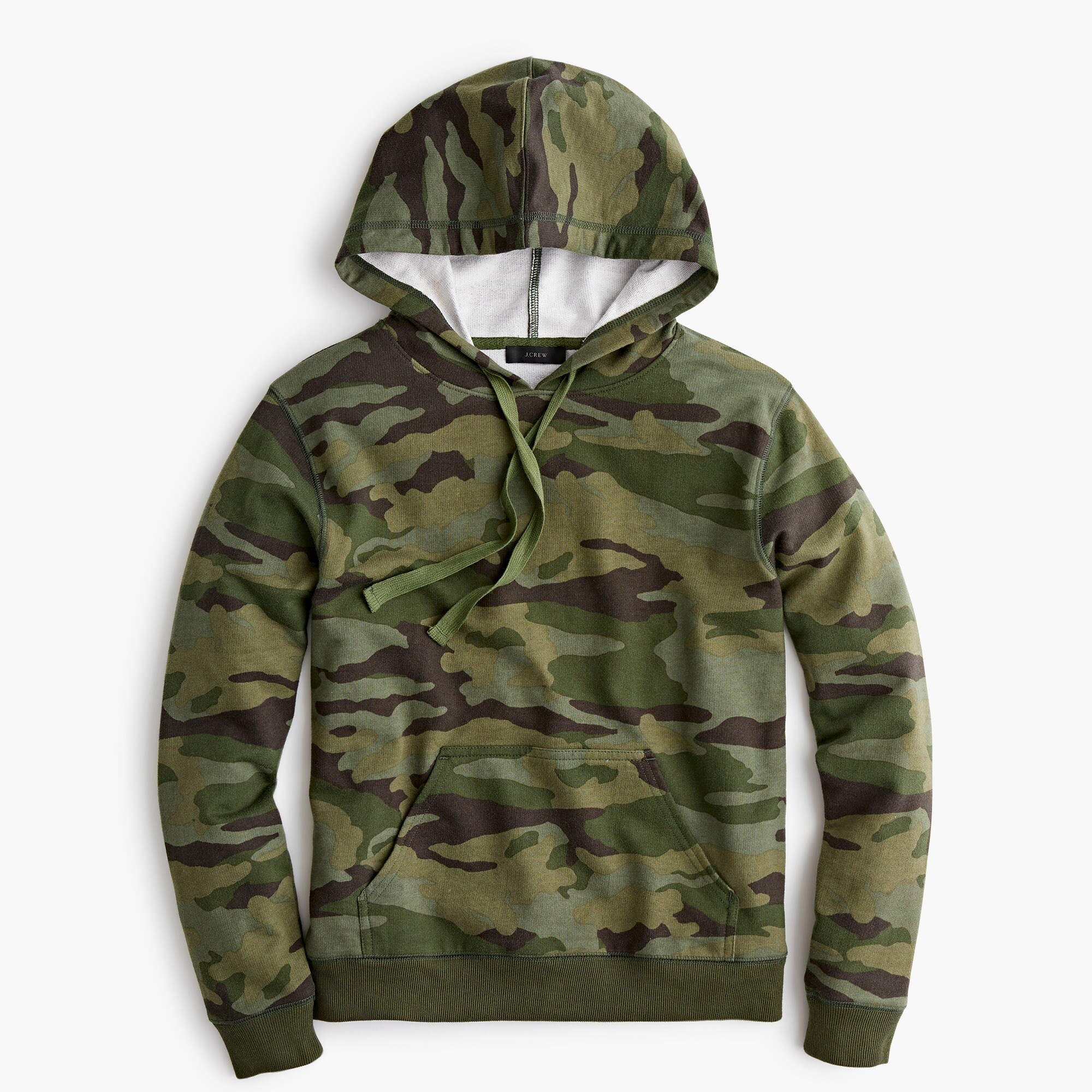 Hoodie sweatshirt in camo