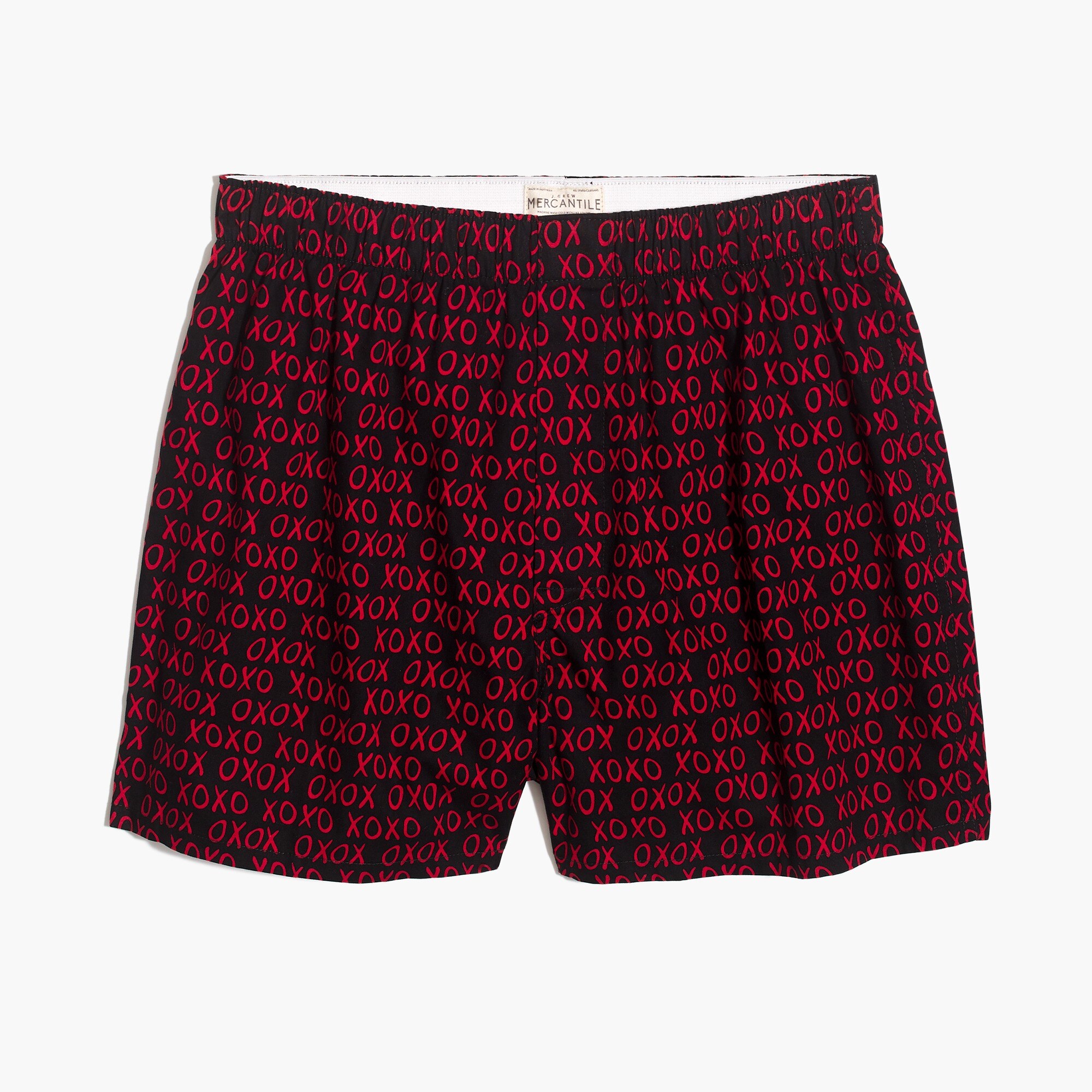 Boxer in xoxo print
